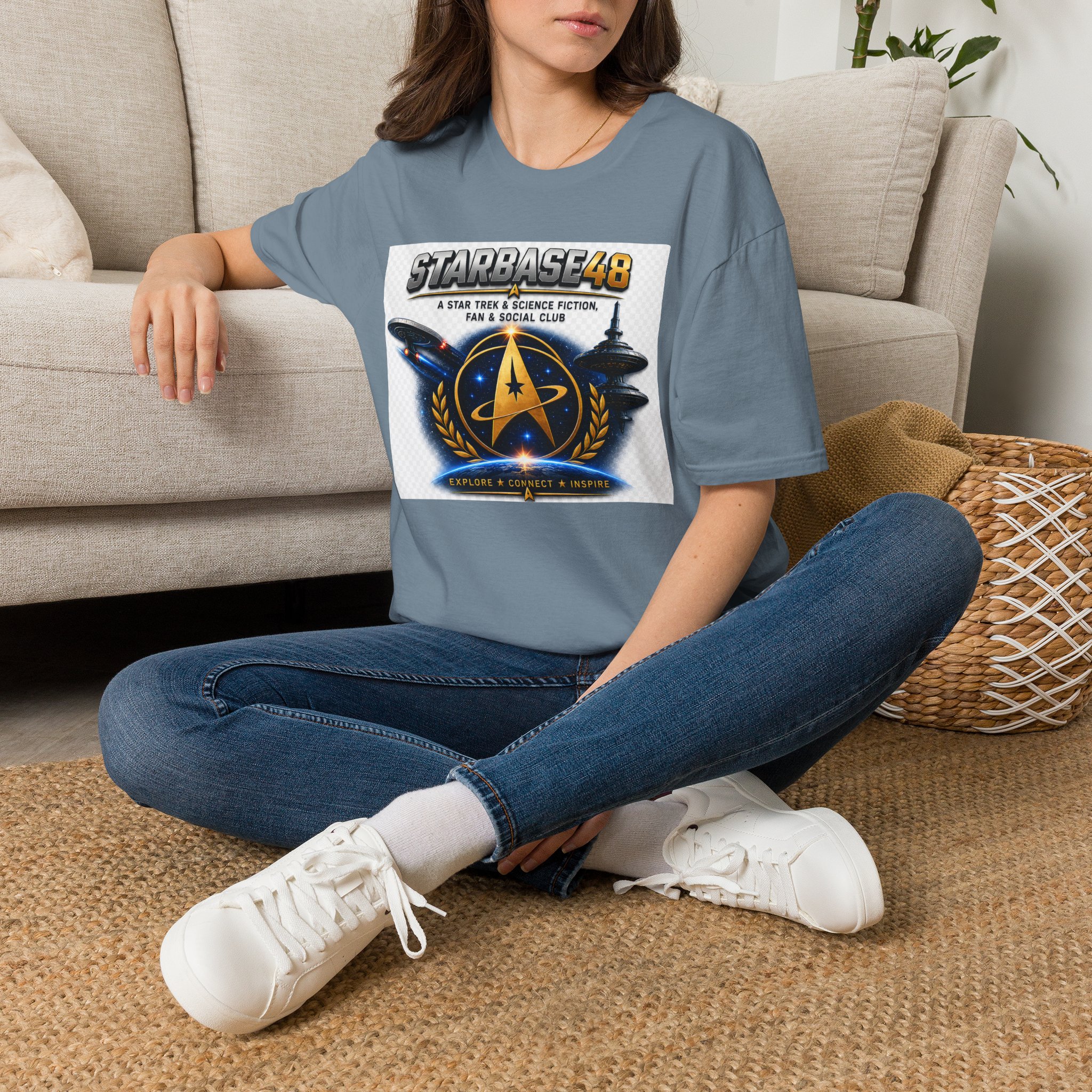 Starbase 48 Club T-Shirt — Star Trek & Sci‑Fi Fan Tee - Image 46