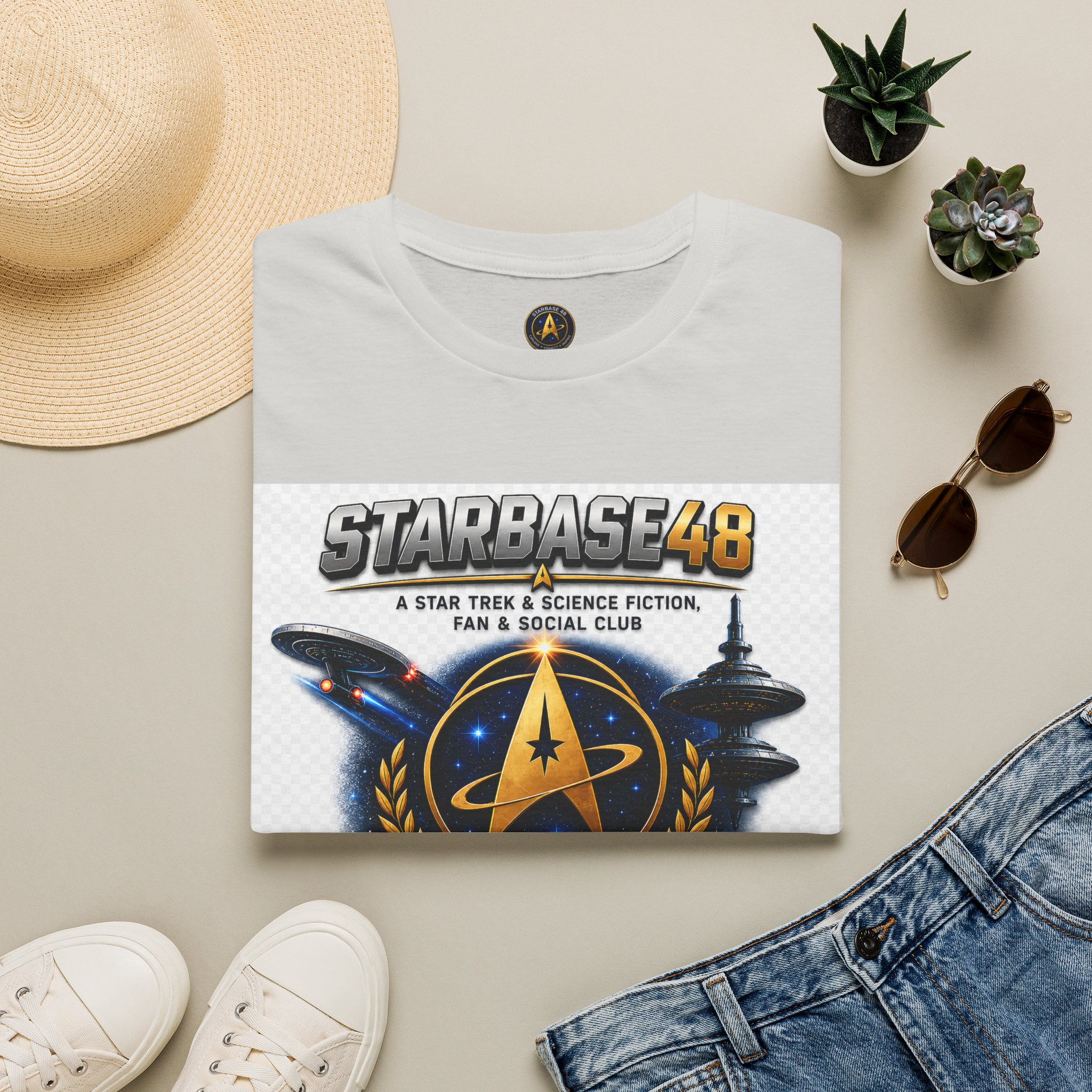 Starbase 48 Club T-Shirt — Star Trek & Sci‑Fi Fan Tee - Image 9