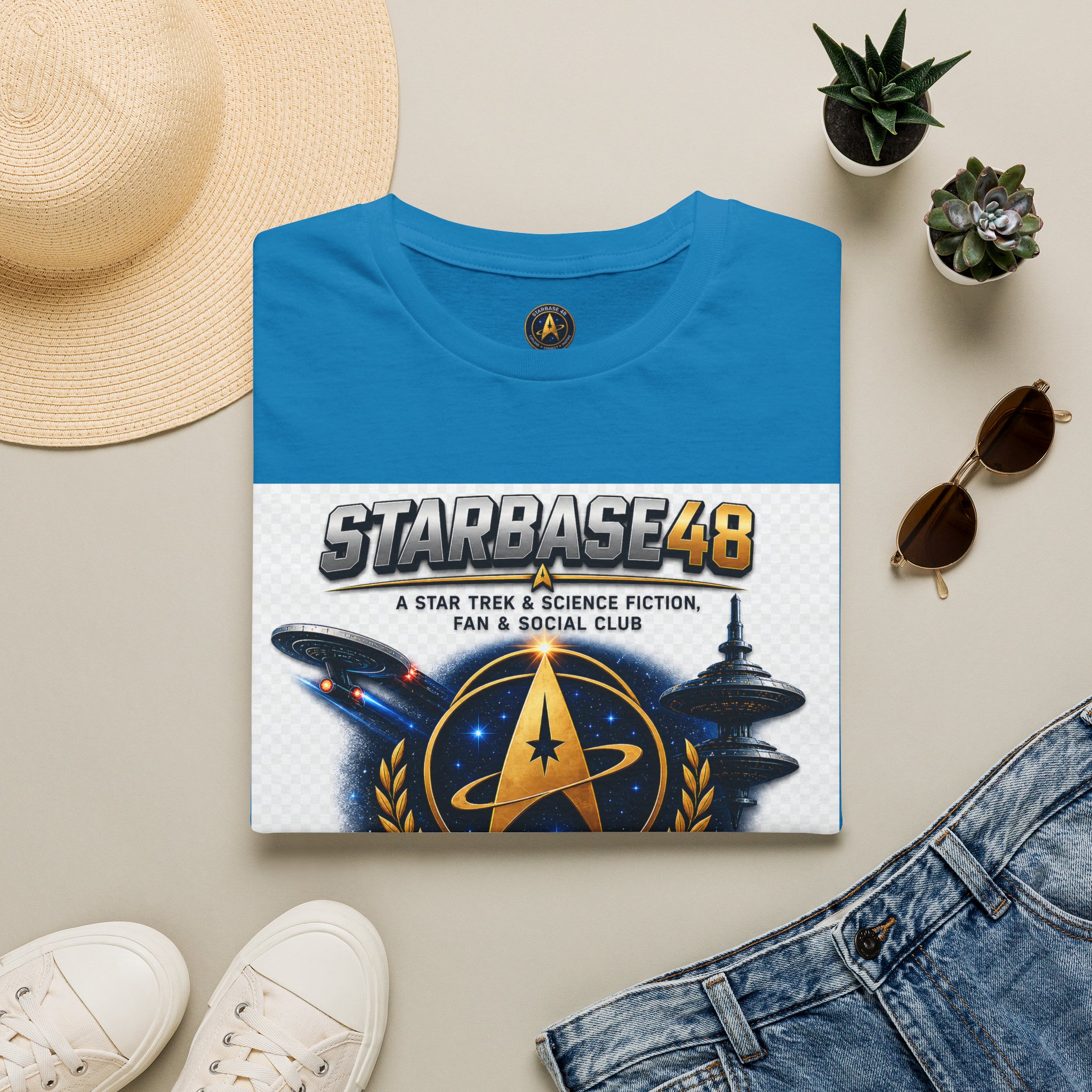Starbase 48 Club T-Shirt — Star Trek & Sci‑Fi Fan Tee - Image 57