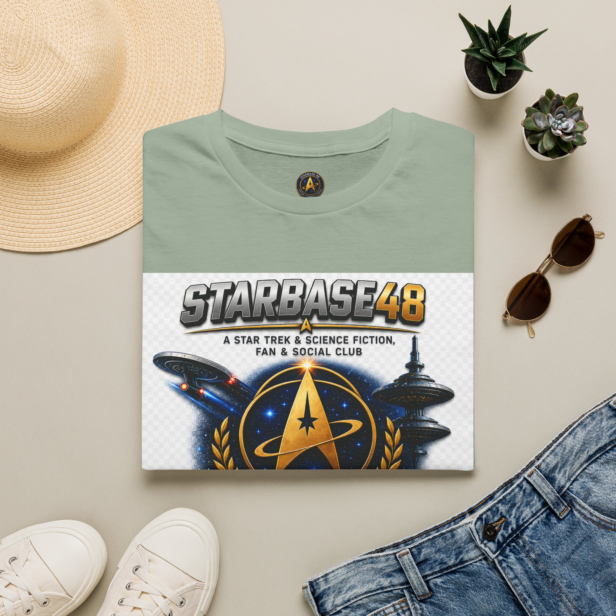 Starbase 48 Club T-Shirt — Star Trek & Sci‑Fi Fan Tee - Image 21