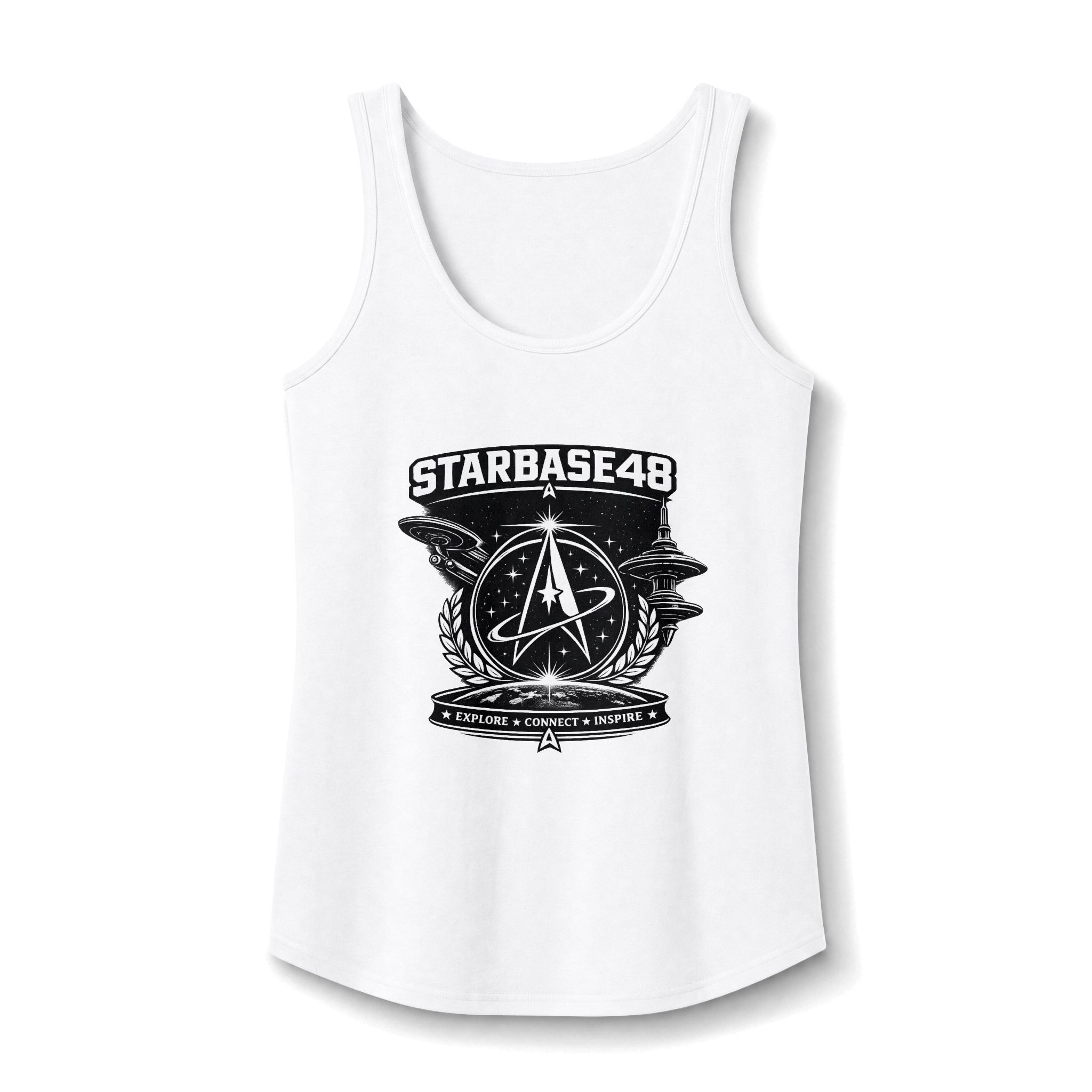 Starbase48 Vintage Space Crest Tank Top
