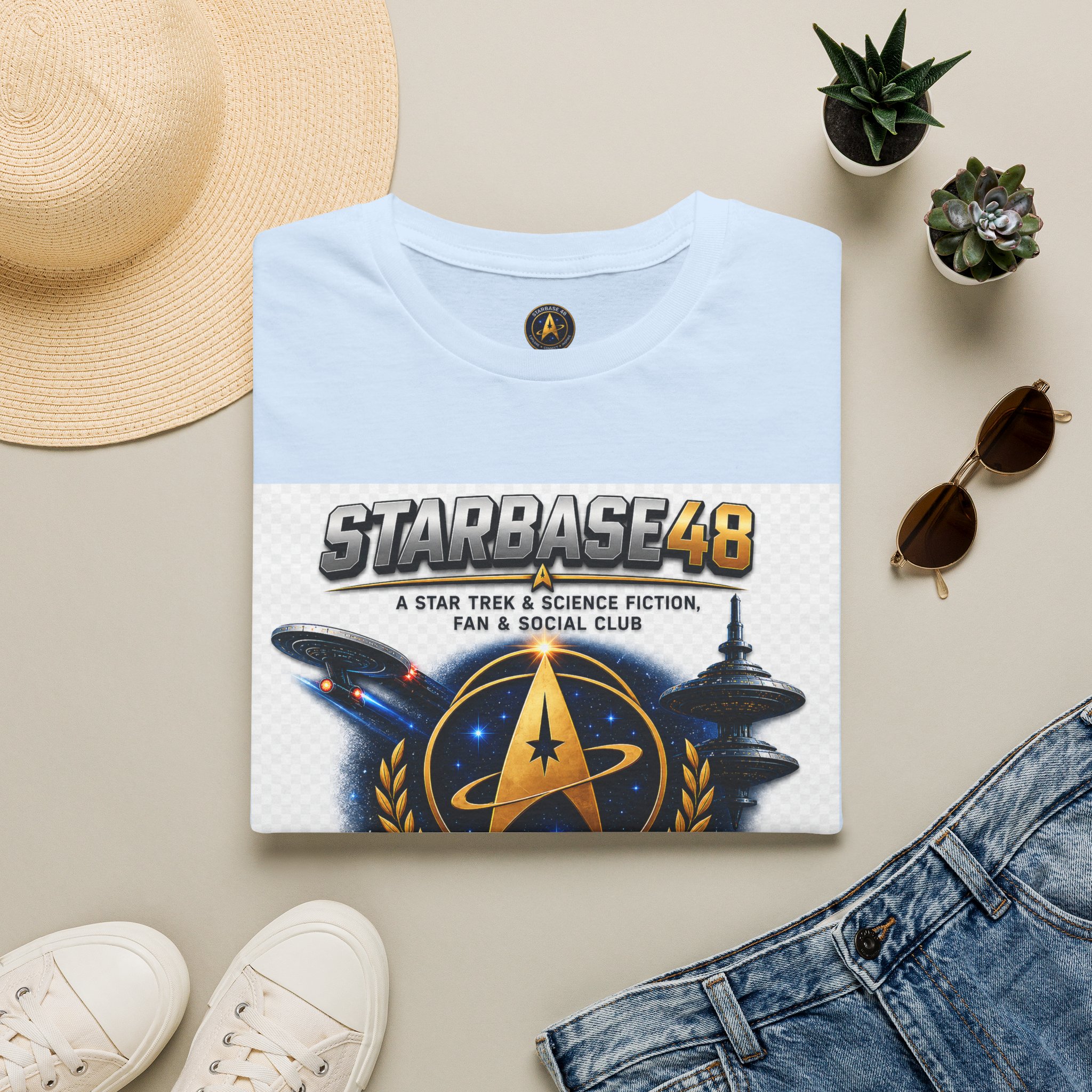 Starbase 48 Club T-Shirt — Star Trek & Sci‑Fi Fan Tee - Image 41