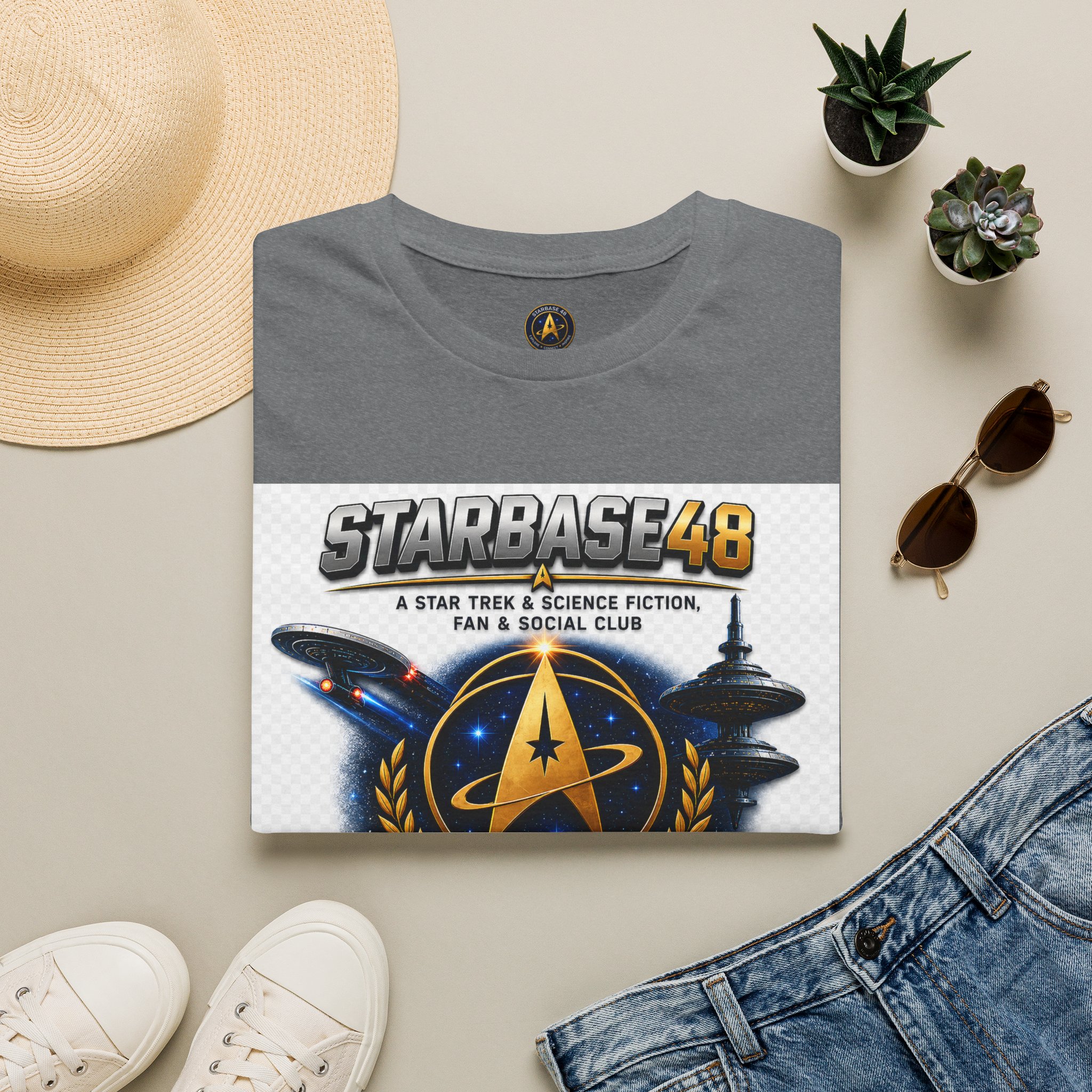 Starbase 48 Club T-Shirt — Star Trek & Sci‑Fi Fan Tee - Image 29