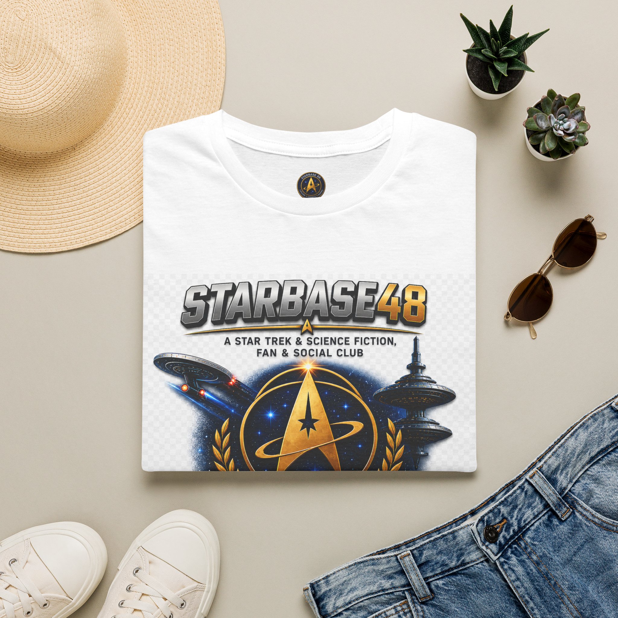 Starbase 48 Club T-Shirt — Star Trek & Sci‑Fi Fan Tee