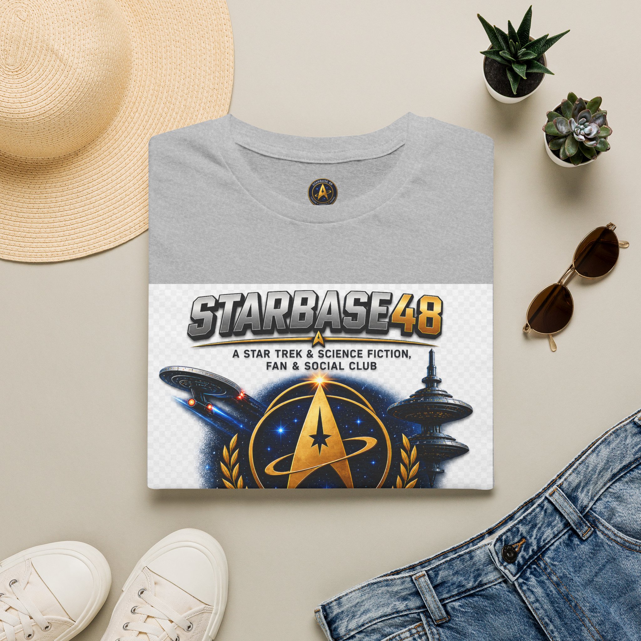 Starbase 48 Club T-Shirt — Star Trek & Sci‑Fi Fan Tee - Image 13
