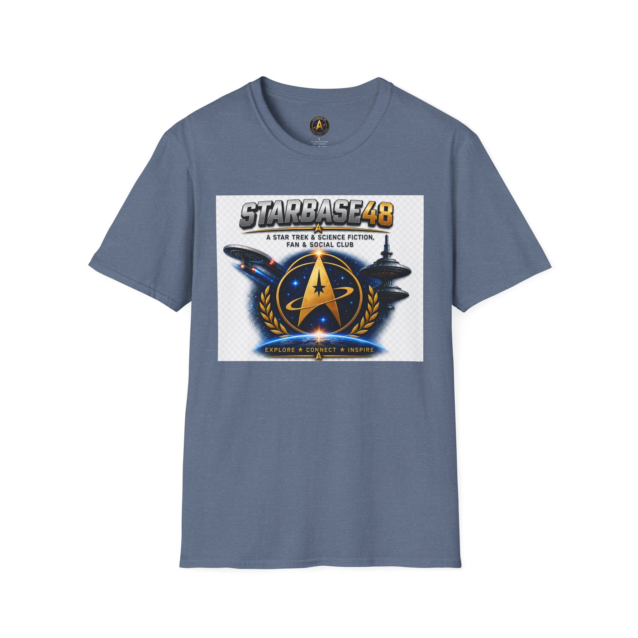 Starbase 48 Club T-Shirt — Star Trek & Sci‑Fi Fan Tee - Image 51