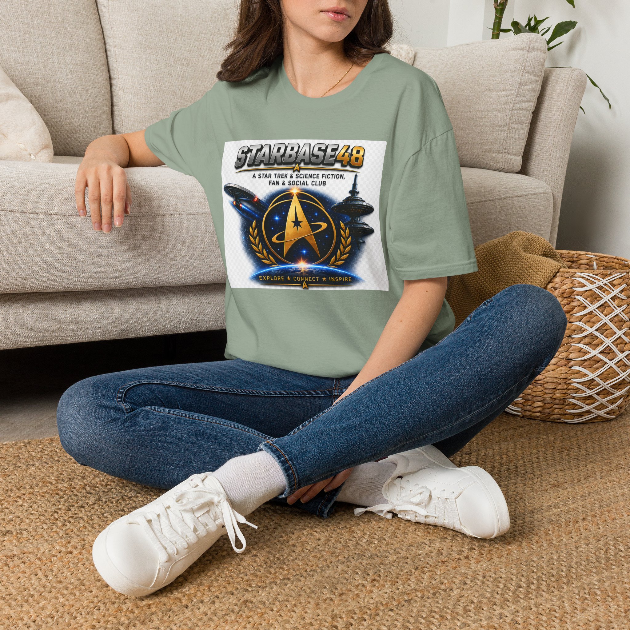 Starbase 48 Club T-Shirt — Star Trek & Sci‑Fi Fan Tee - Image 22