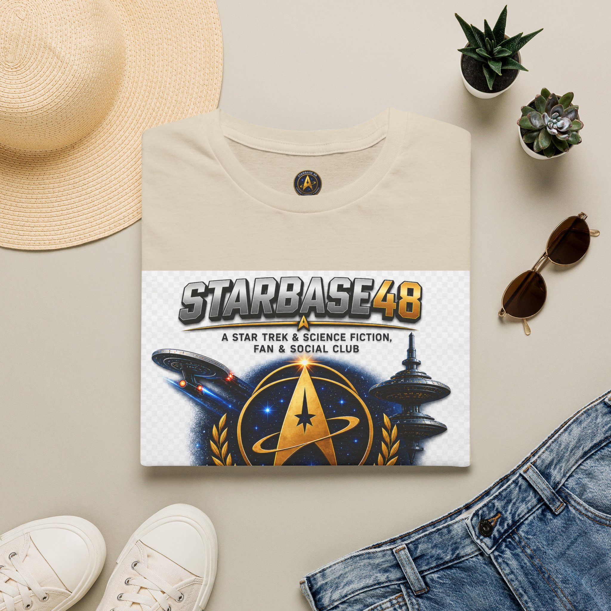 Starbase 48 Club T-Shirt — Star Trek & Sci‑Fi Fan Tee - Image 5