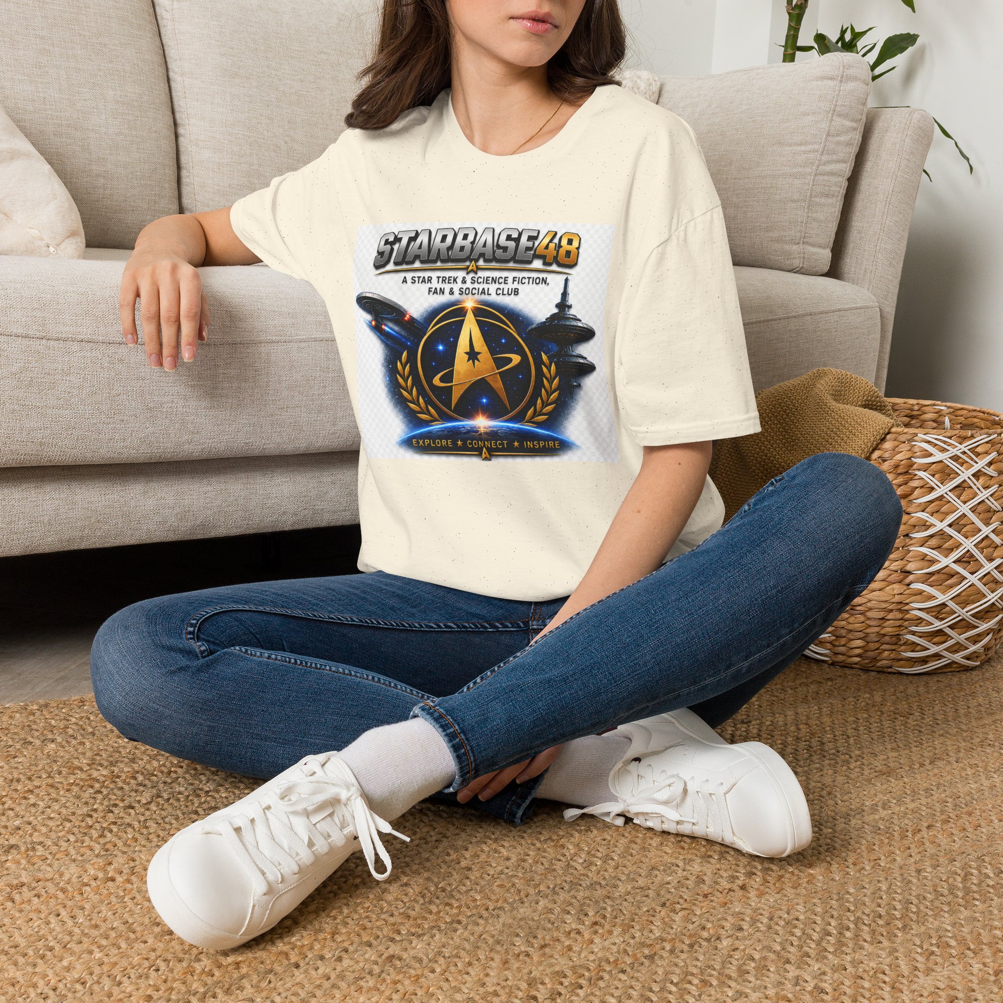 Starbase 48 Club T-Shirt — Star Trek & Sci‑Fi Fan Tee - Image 18