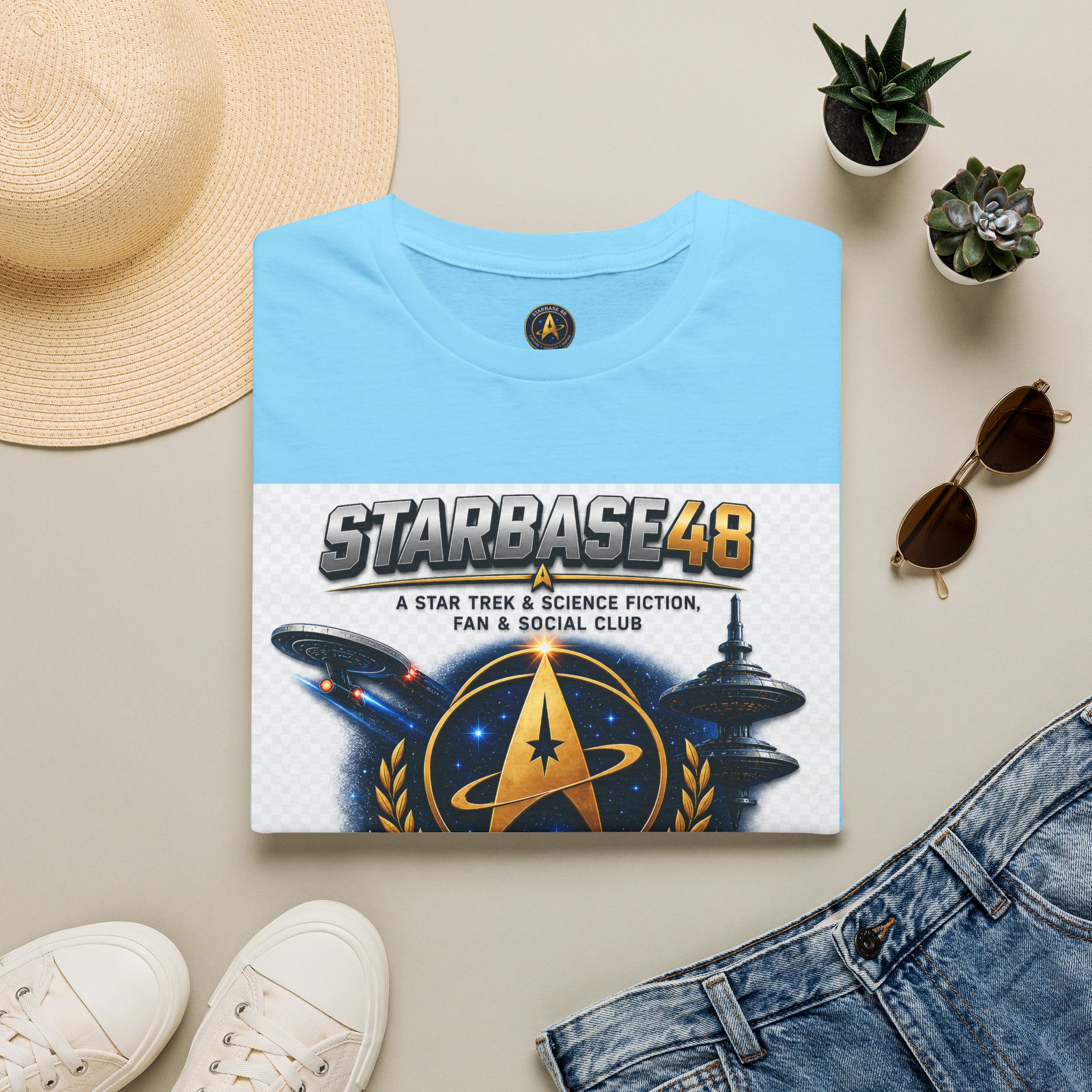 Starbase 48 Club T-Shirt — Star Trek & Sci‑Fi Fan Tee - Image 37