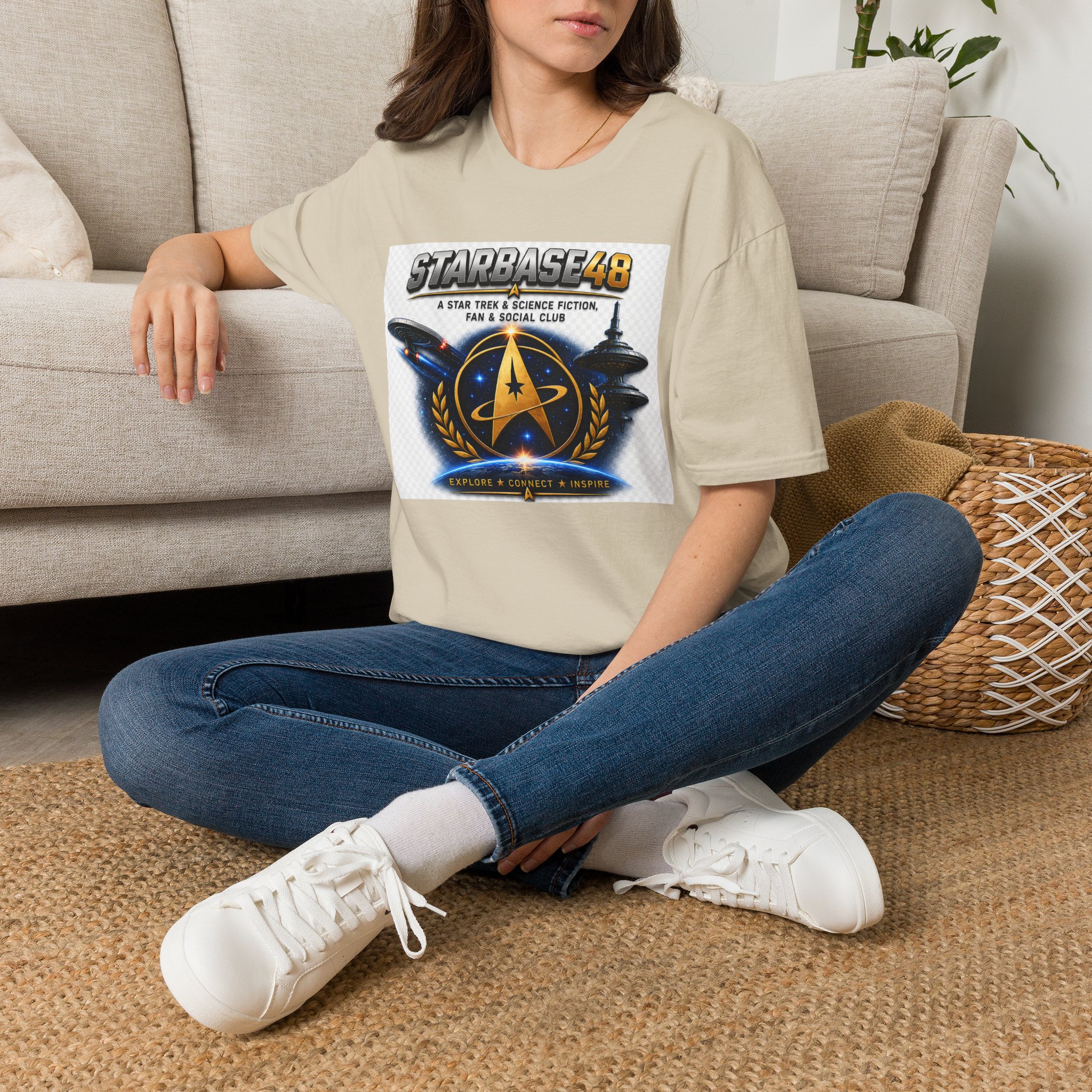 Starbase 48 Club T-Shirt — Star Trek & Sci‑Fi Fan Tee - Image 6