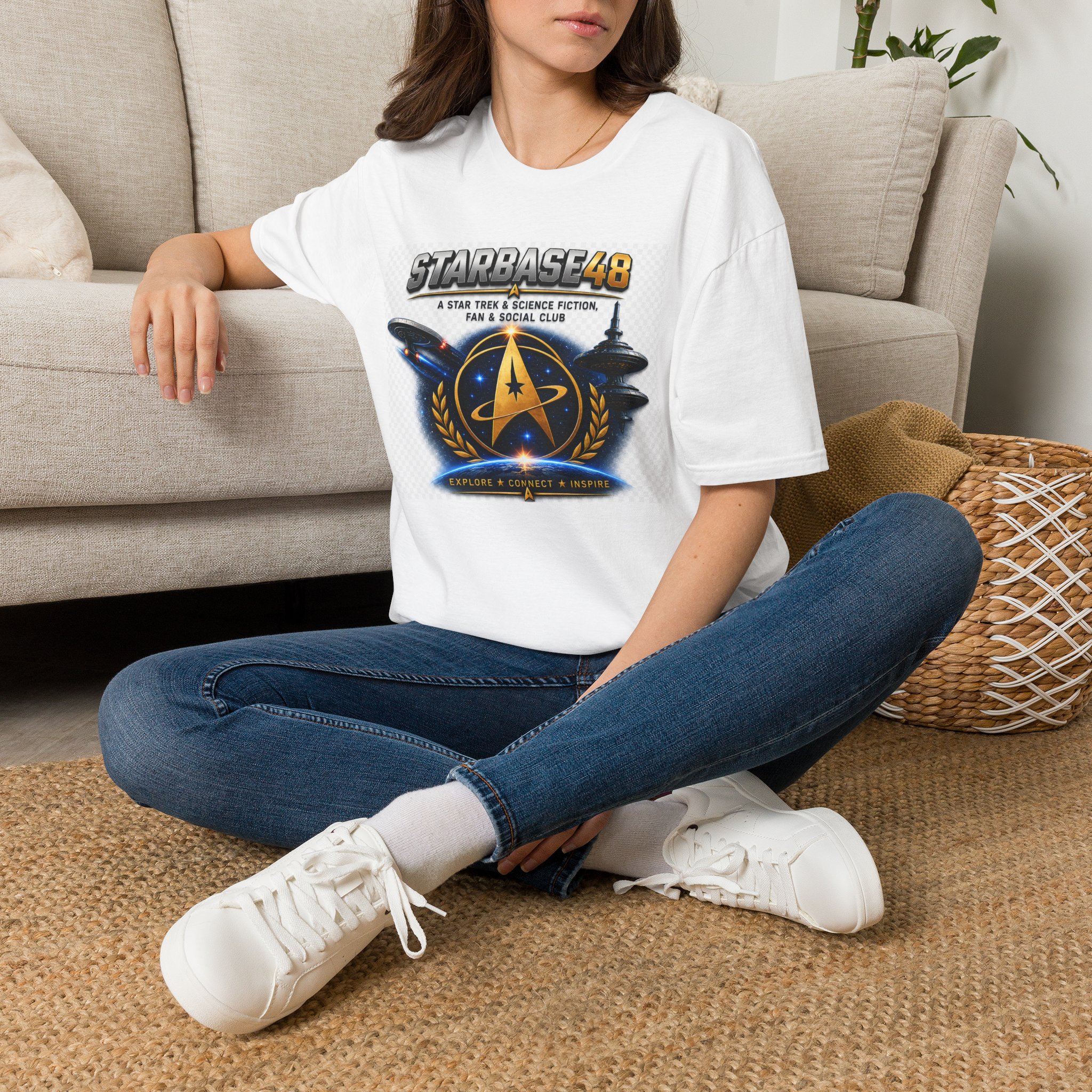 Starbase 48 Club T-Shirt — Star Trek & Sci‑Fi Fan Tee - Image 2