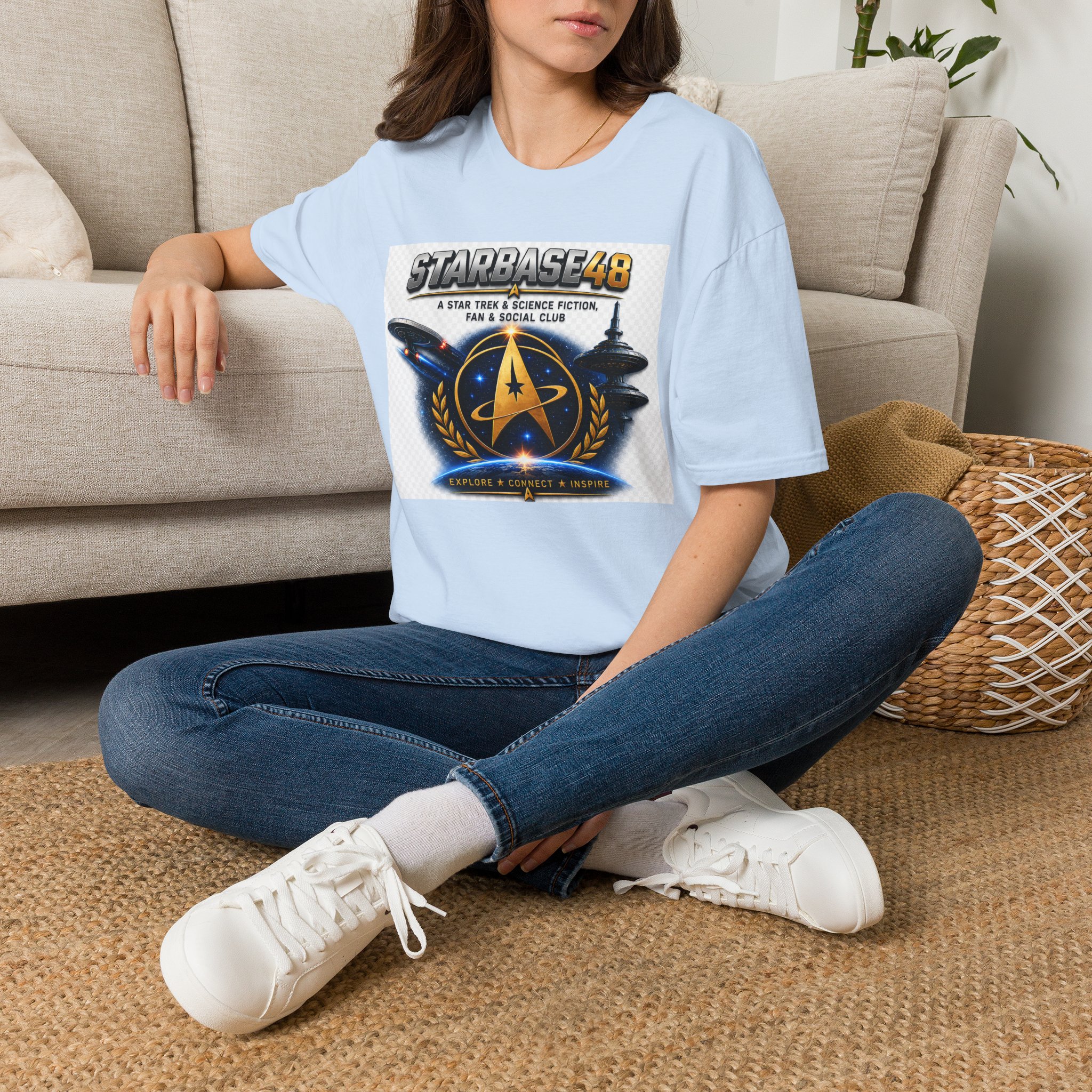 Starbase 48 Club T-Shirt — Star Trek & Sci‑Fi Fan Tee - Image 42