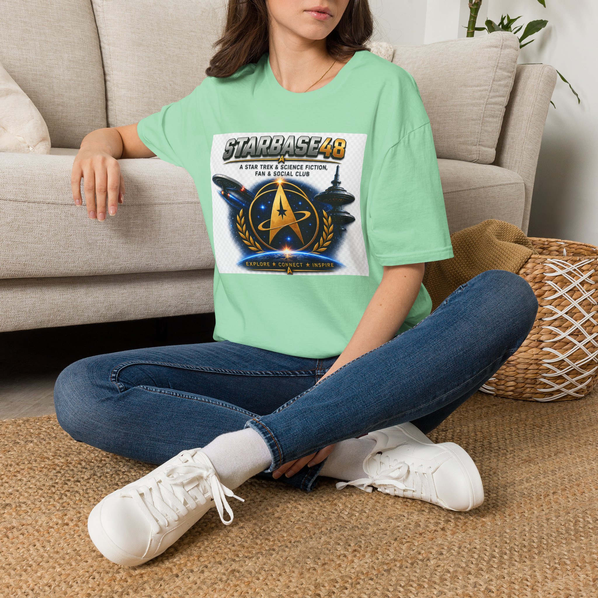 Starbase 48 Club T-Shirt — Star Trek & Sci‑Fi Fan Tee - Image 26
