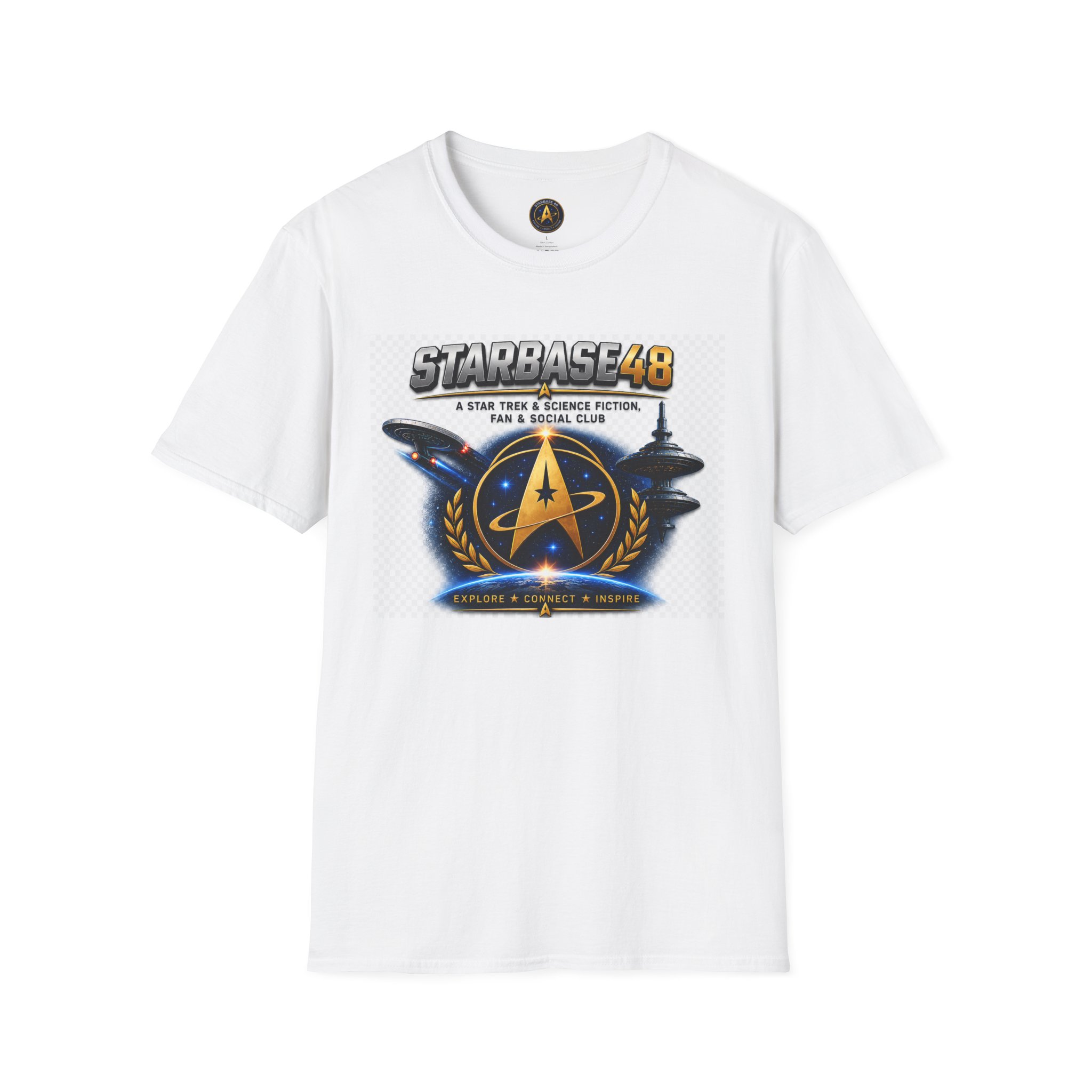 Starbase 48 Club T-Shirt — Star Trek & Sci‑Fi Fan Tee - Image 3