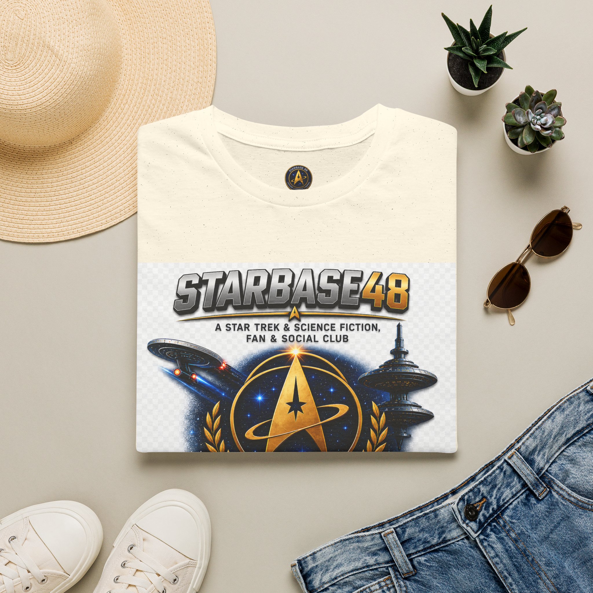 Starbase 48 Club T-Shirt — Star Trek & Sci‑Fi Fan Tee - Image 17