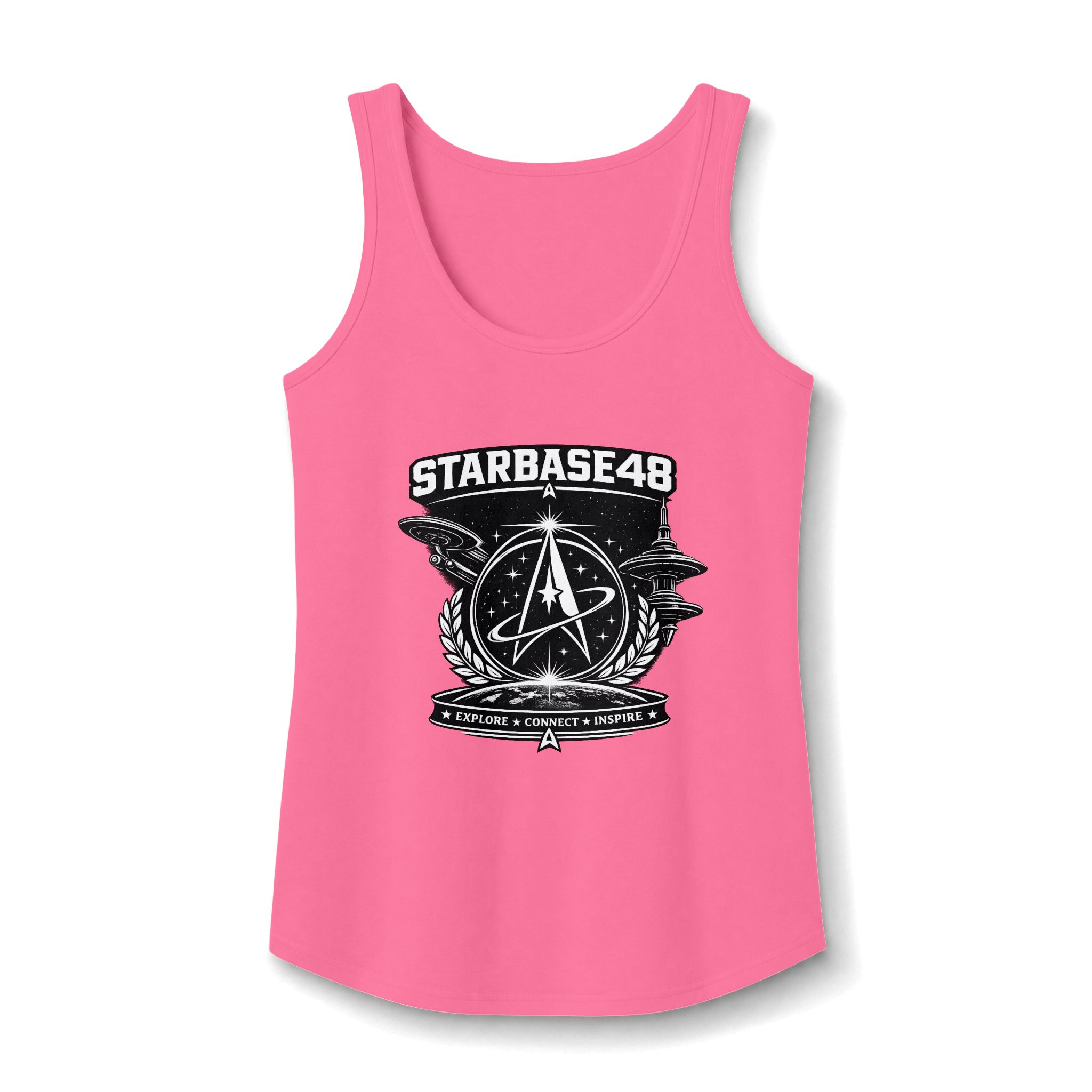 Starbase48 Vintage Space Crest Tank Top - Image 13