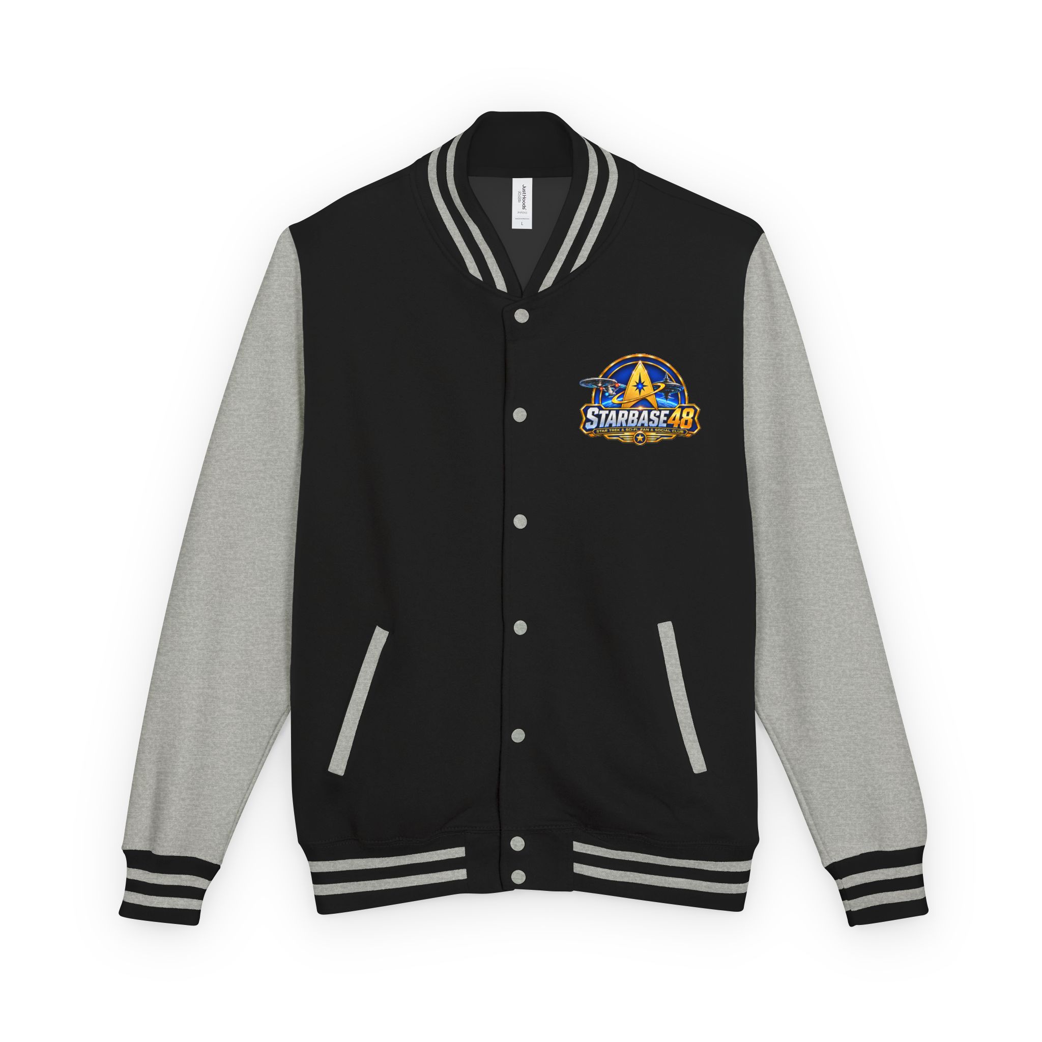 Letterman Jacket — "Proud Member of STARBASE48" Varsity Jacket - Image 25