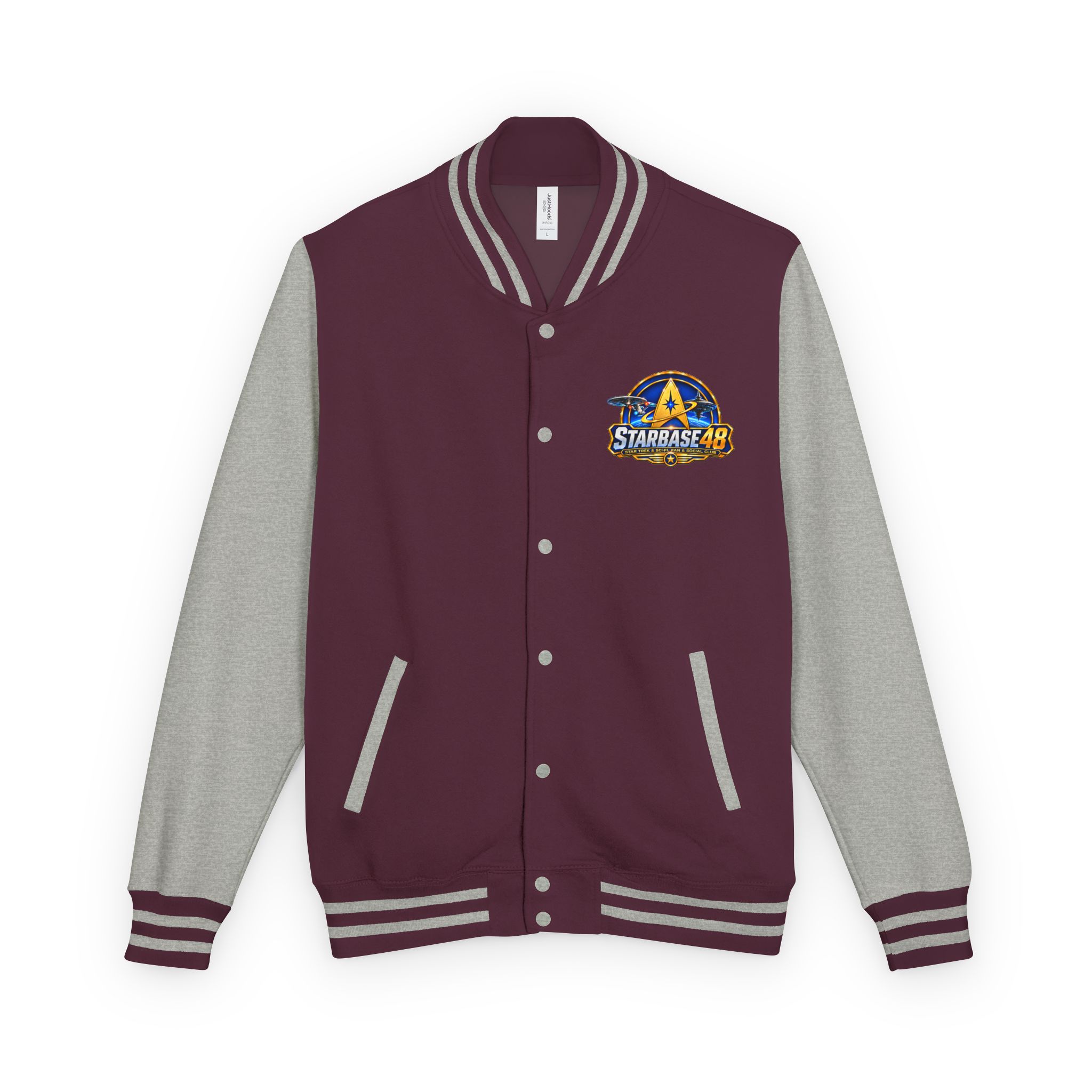 Letterman Jacket — "Proud Member of STARBASE48" Varsity Jacket - Image 41