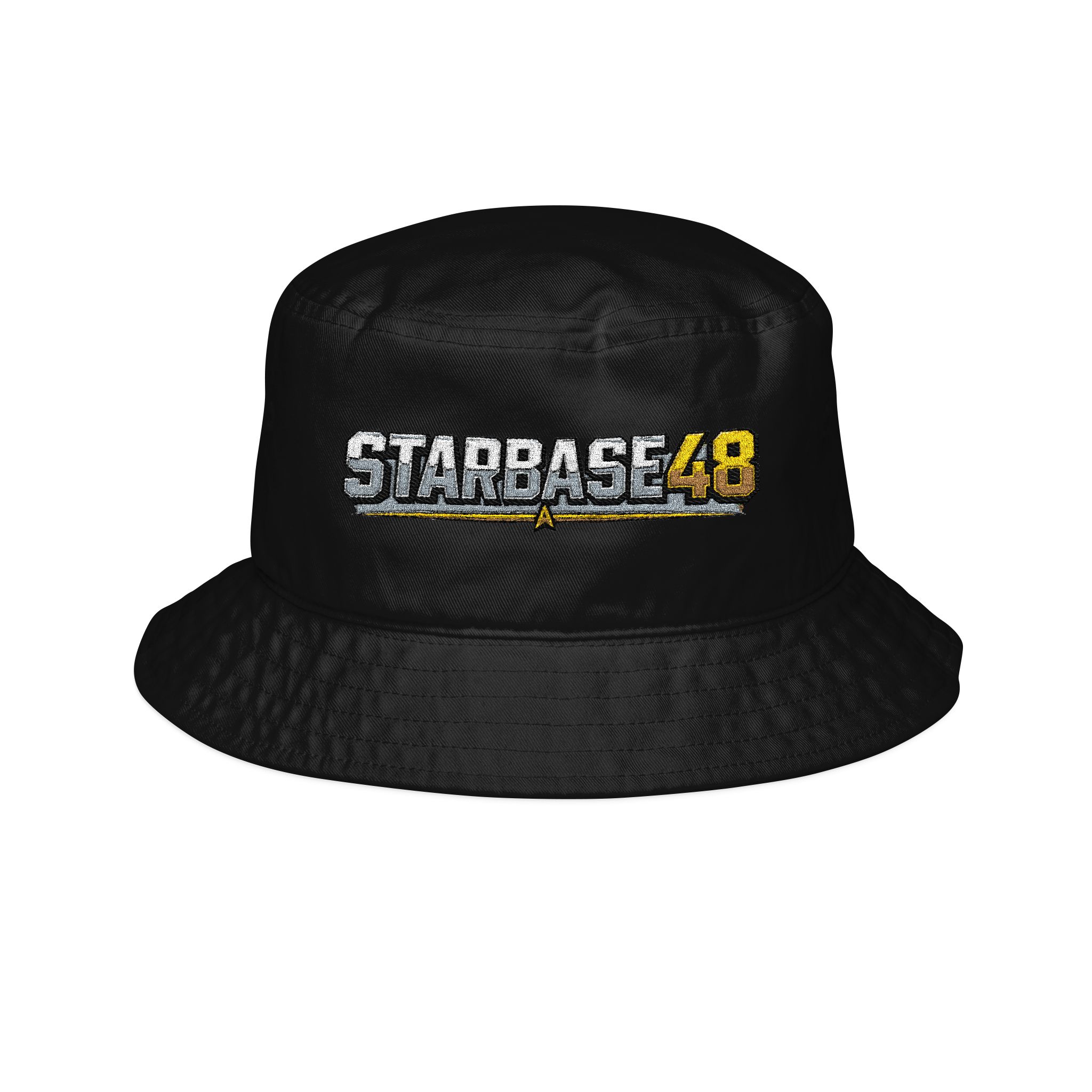Starbase 48 Bucket Hat — Retro Space Logo Hat - Image 3