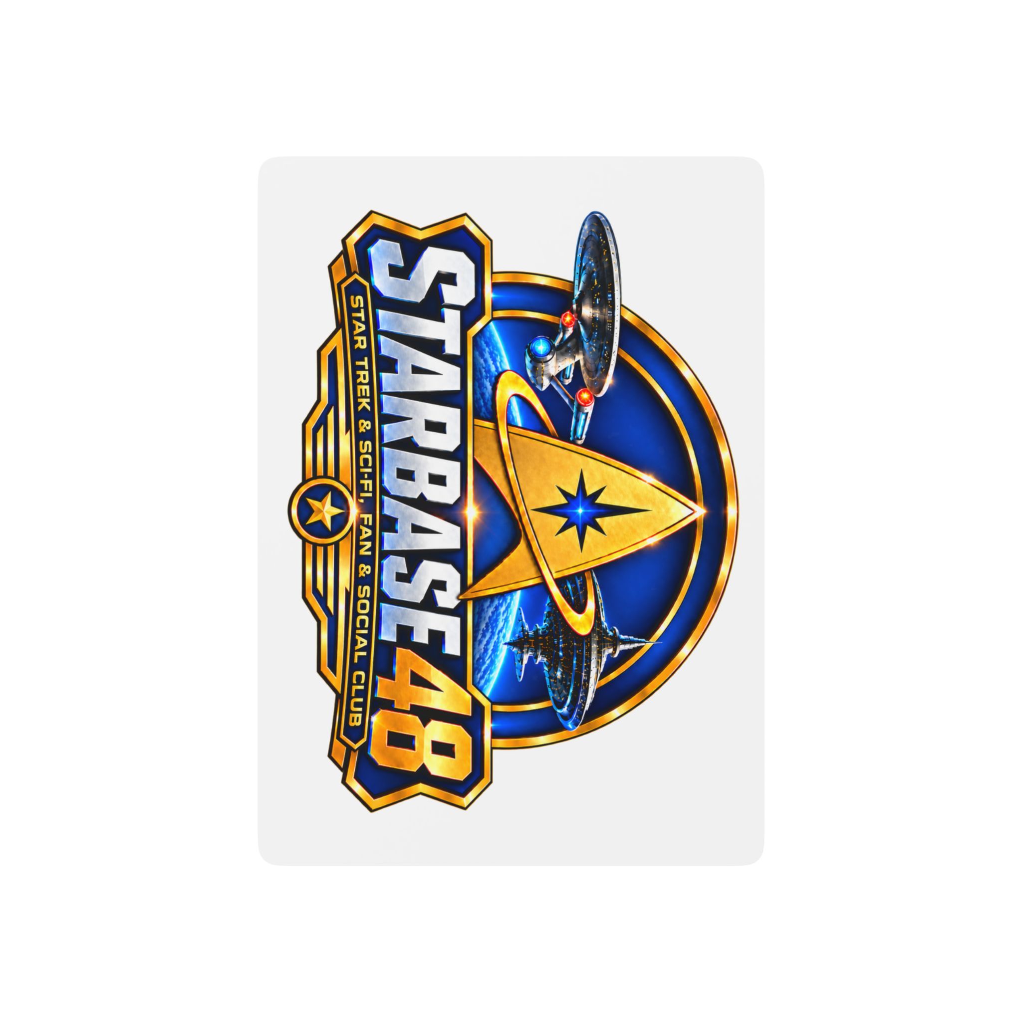 Starbase 48 Poker Playing Cards — Space-Themed Deck with Starfleet Emblem - Image 2