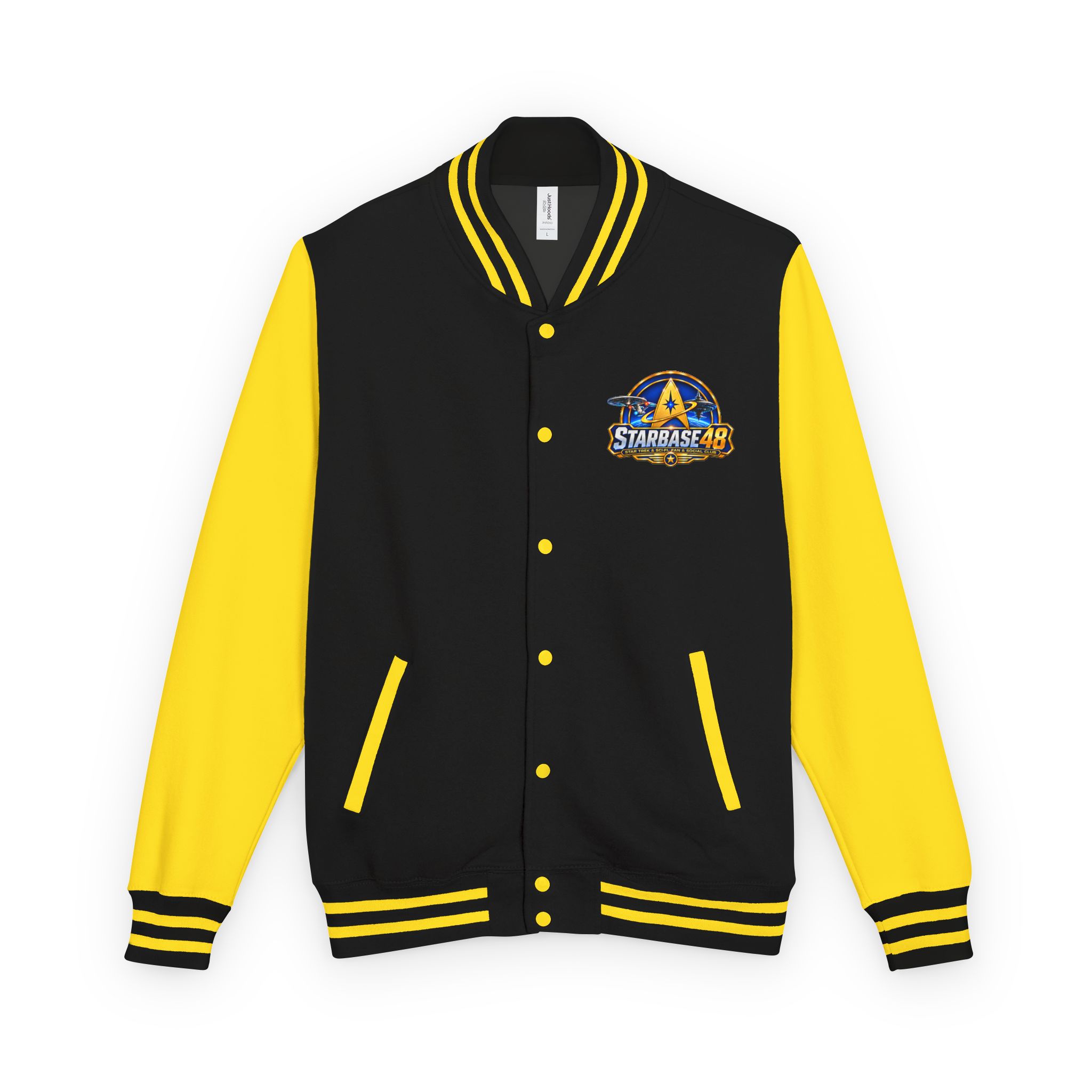 Letterman Jacket — "Proud Member of STARBASE48" Varsity Jacket - Image 29