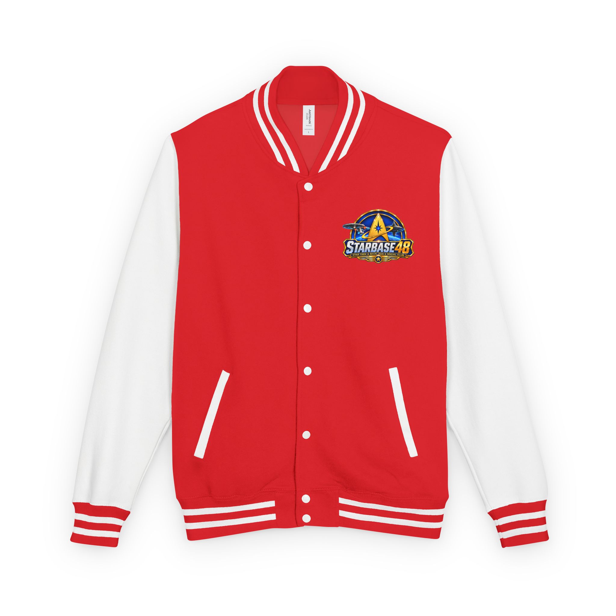 Letterman Jacket — "Proud Member of STARBASE48" Varsity Jacket - Image 5