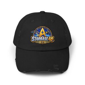 Distressed Cap — Starbase 48 Logo Hat