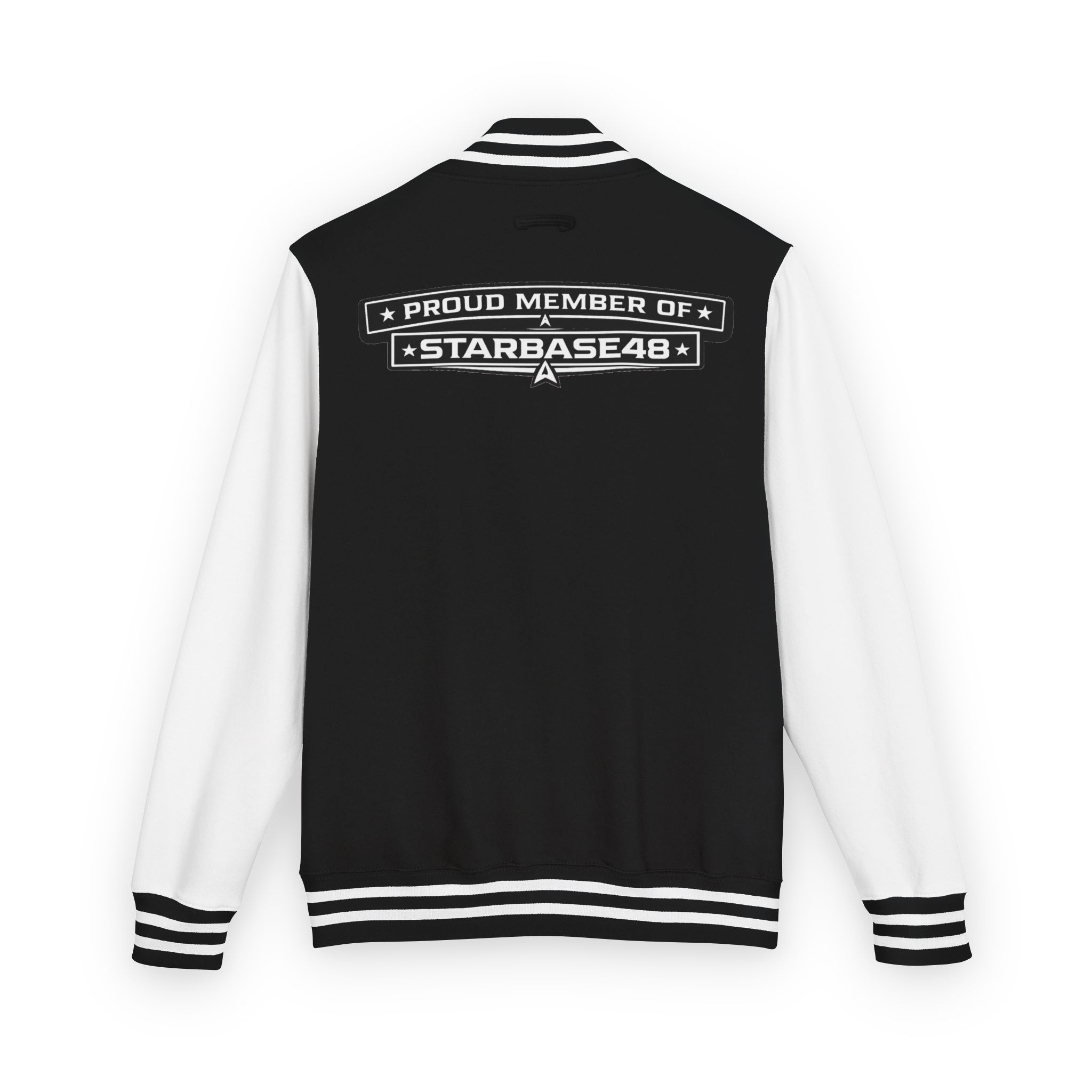 Letterman Jacket — "Proud Member of STARBASE48" Varsity Jacket - Image 14