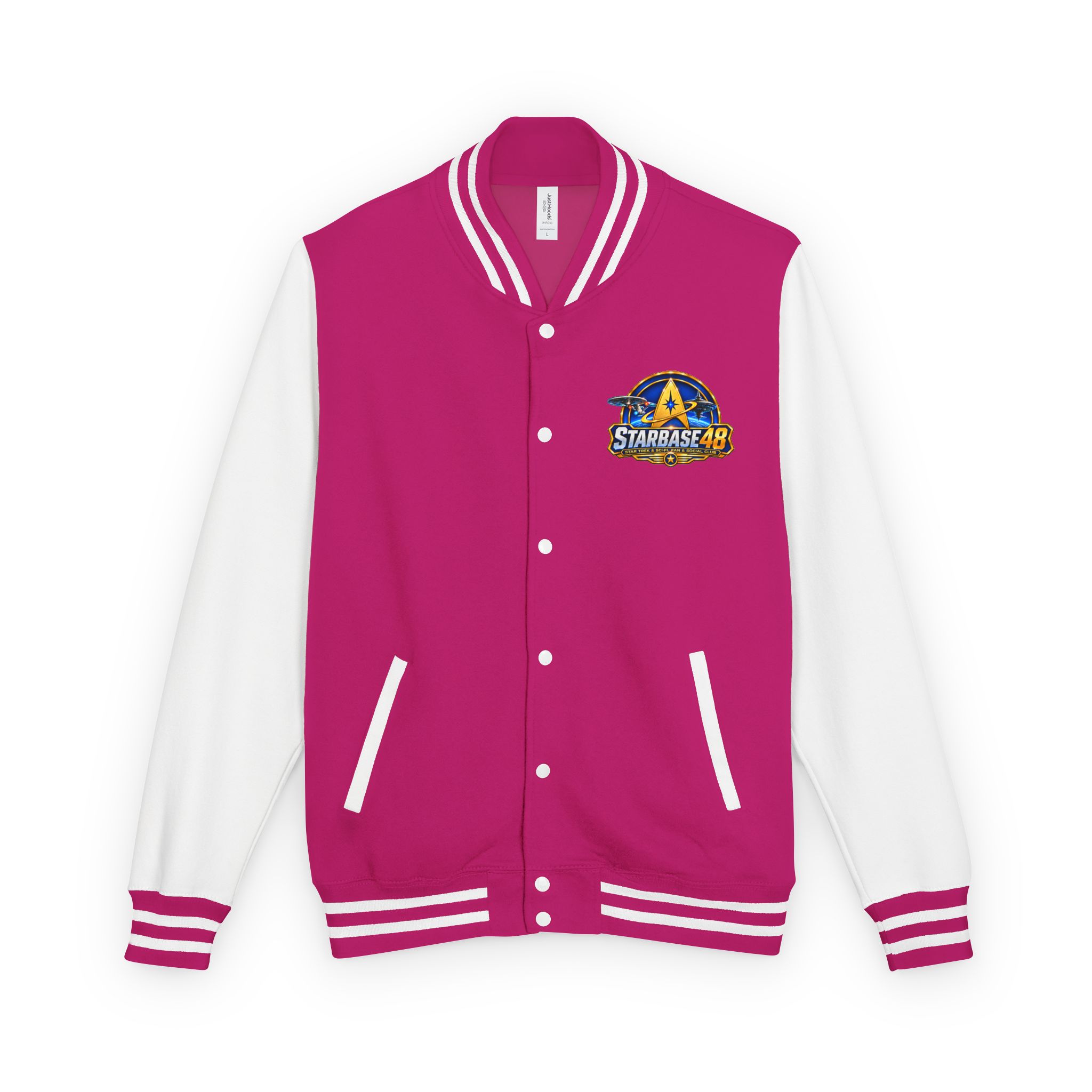 Letterman Jacket — "Proud Member of STARBASE48" Varsity Jacket - Image 9