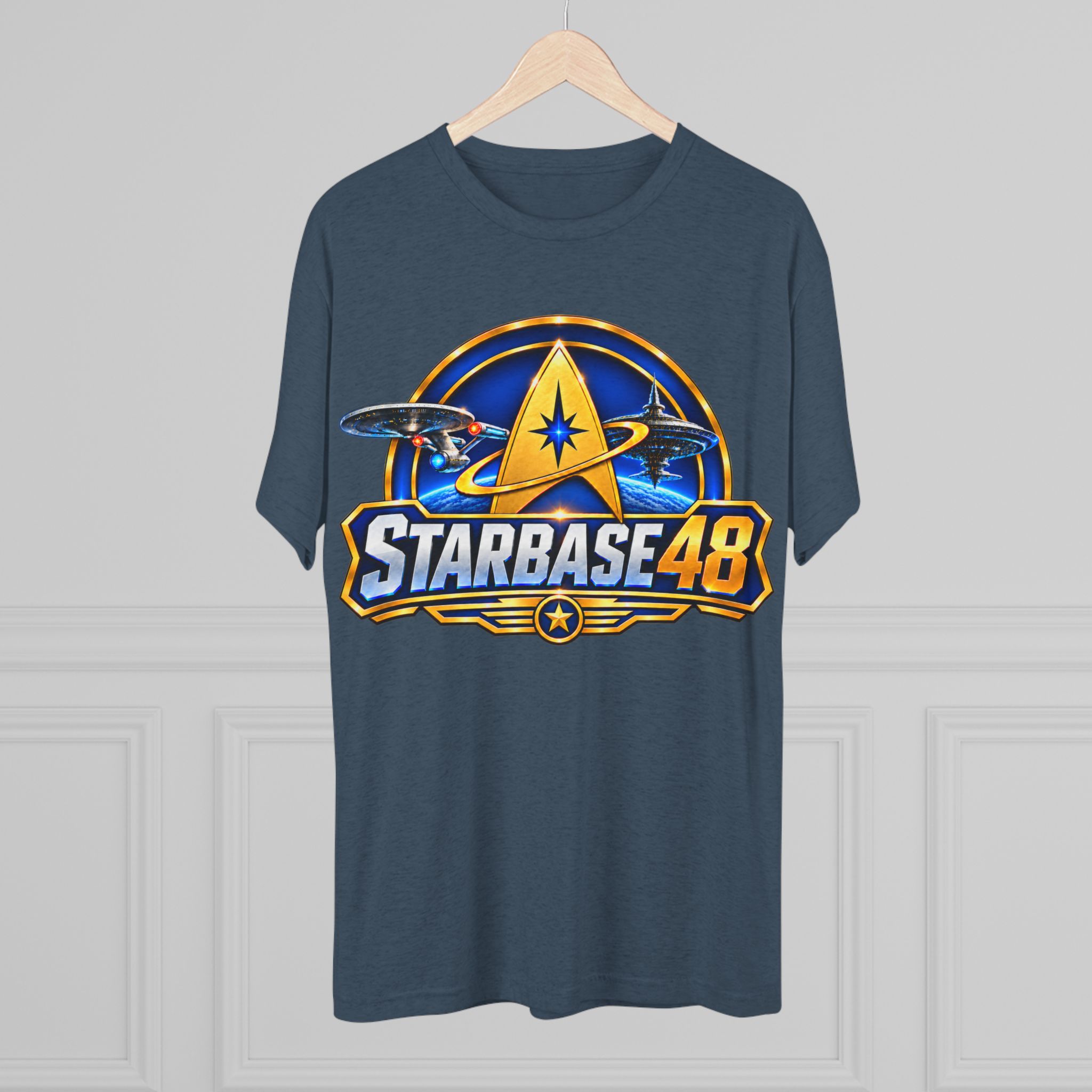 Starbase 48 Logo Tee — Retro Space Exploration T‑Shirt - Image 4