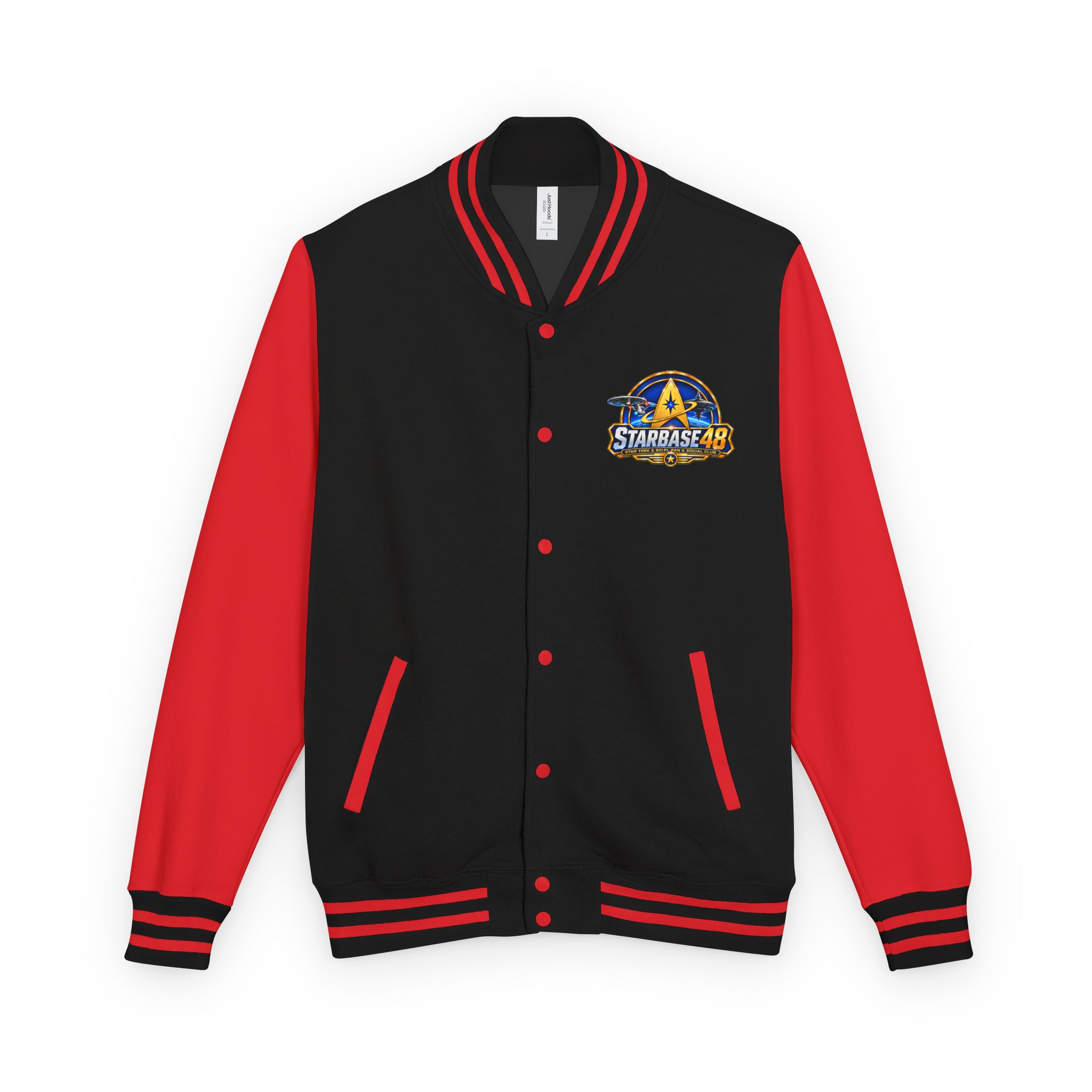 Letterman Jacket — "Proud Member of STARBASE48" Varsity Jacket - Image 45