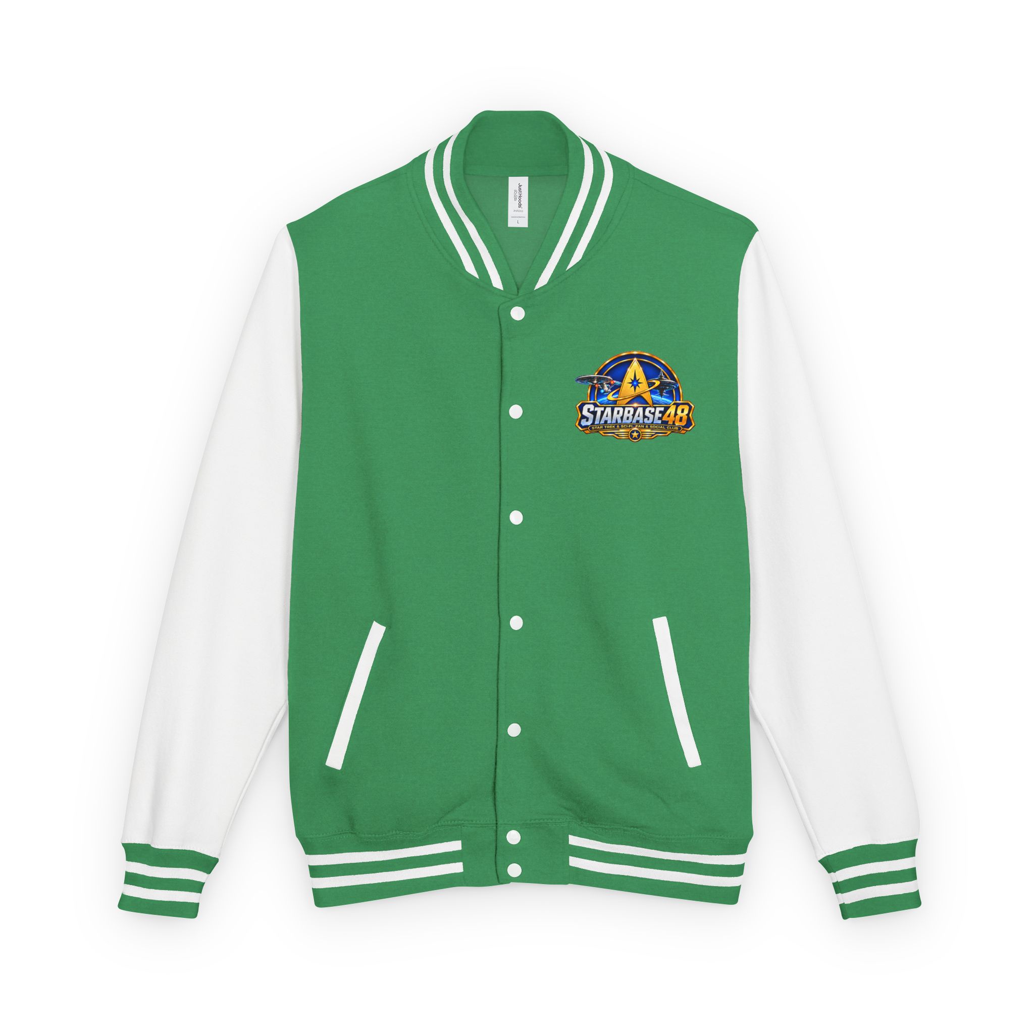 Letterman Jacket — "Proud Member of STARBASE48" Varsity Jacket - Image 33