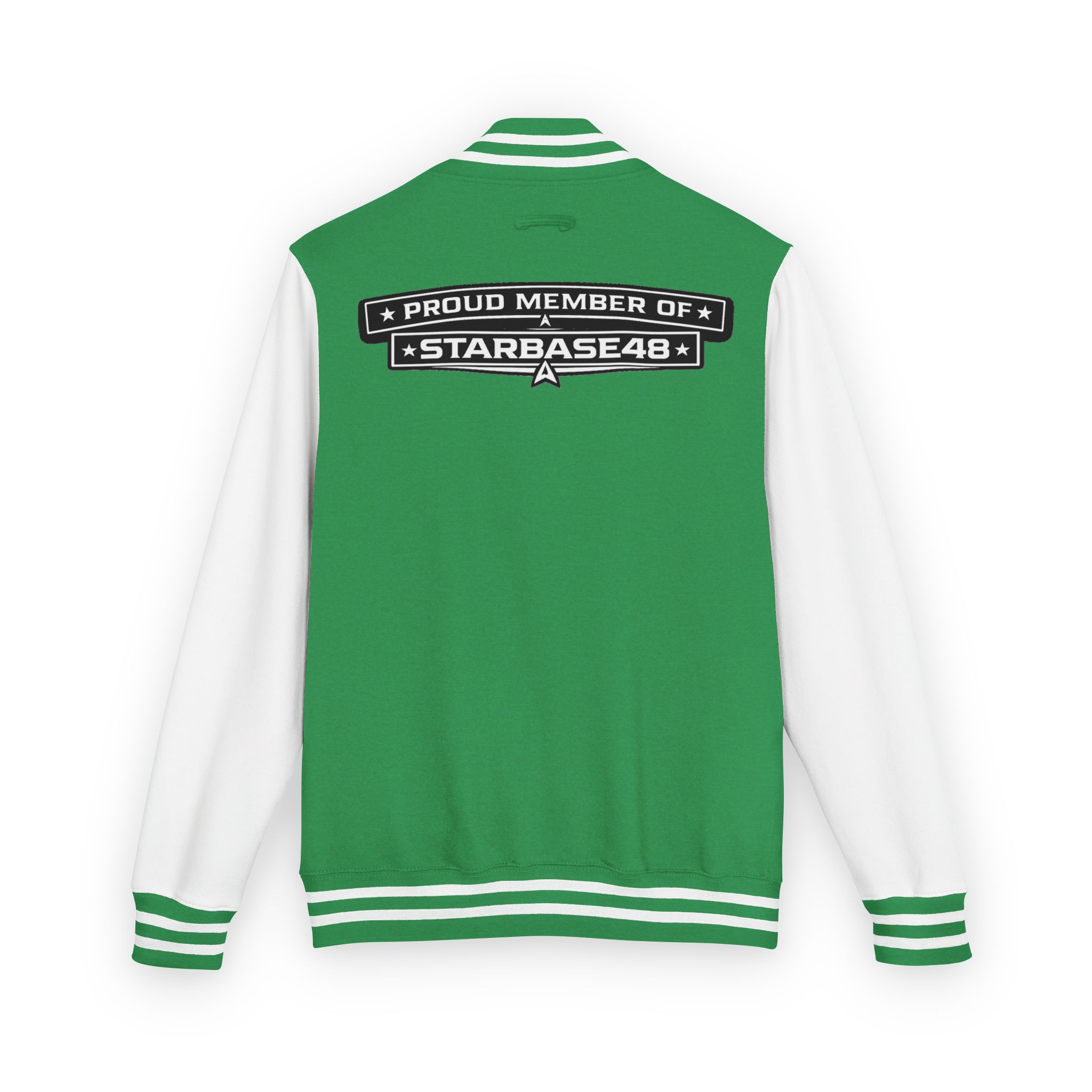 Letterman Jacket — "Proud Member of STARBASE48" Varsity Jacket - Image 34
