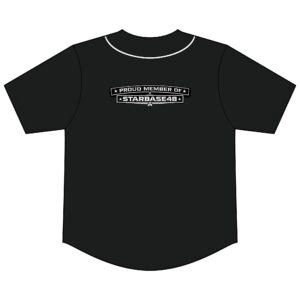 Baseball Jersey — “Proud Member of STARBASE 48” Short-Sleeve Button-Up