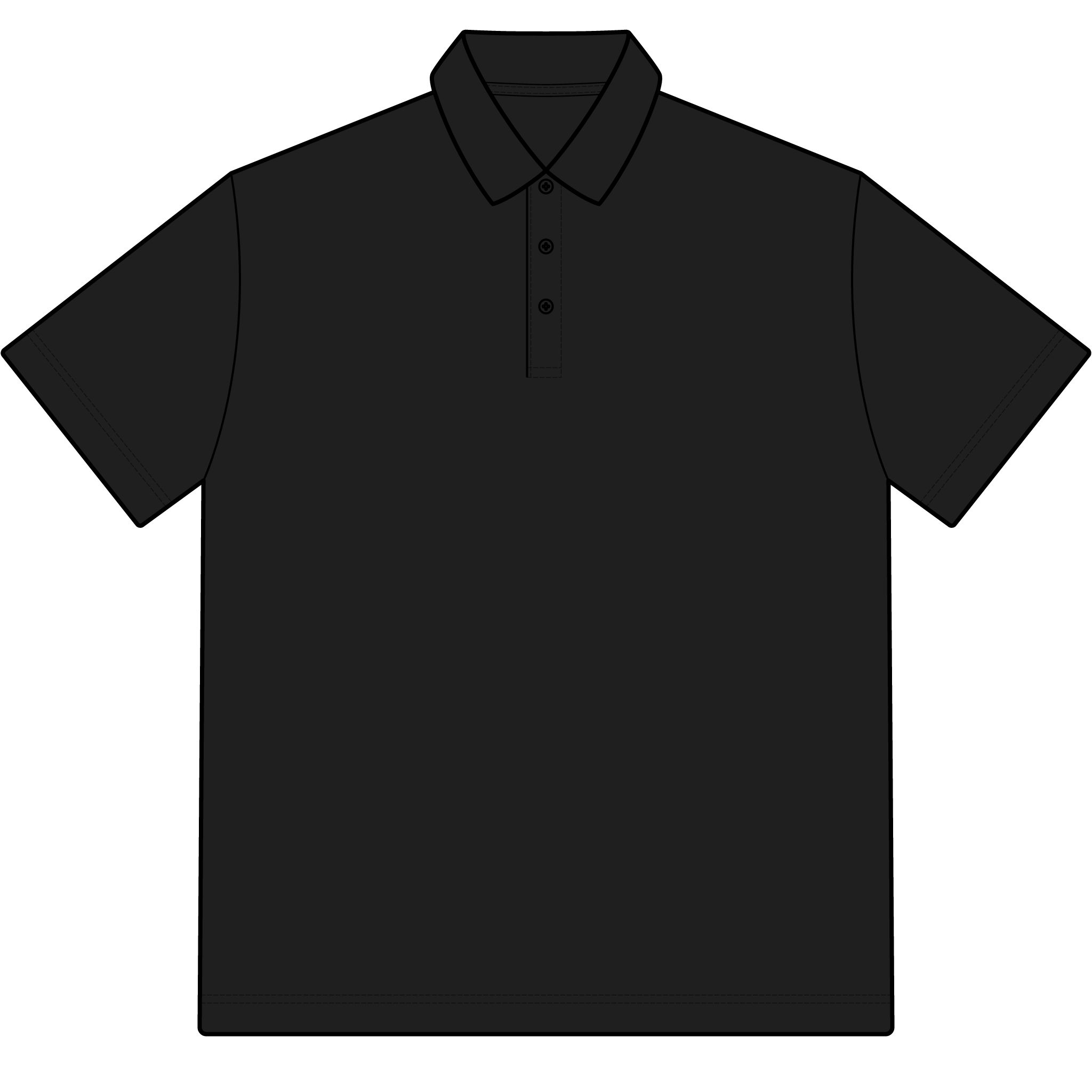 Eclipse Stretch Polo — Embroidered Starbase 49 Logo Performance Shirt - Image 6