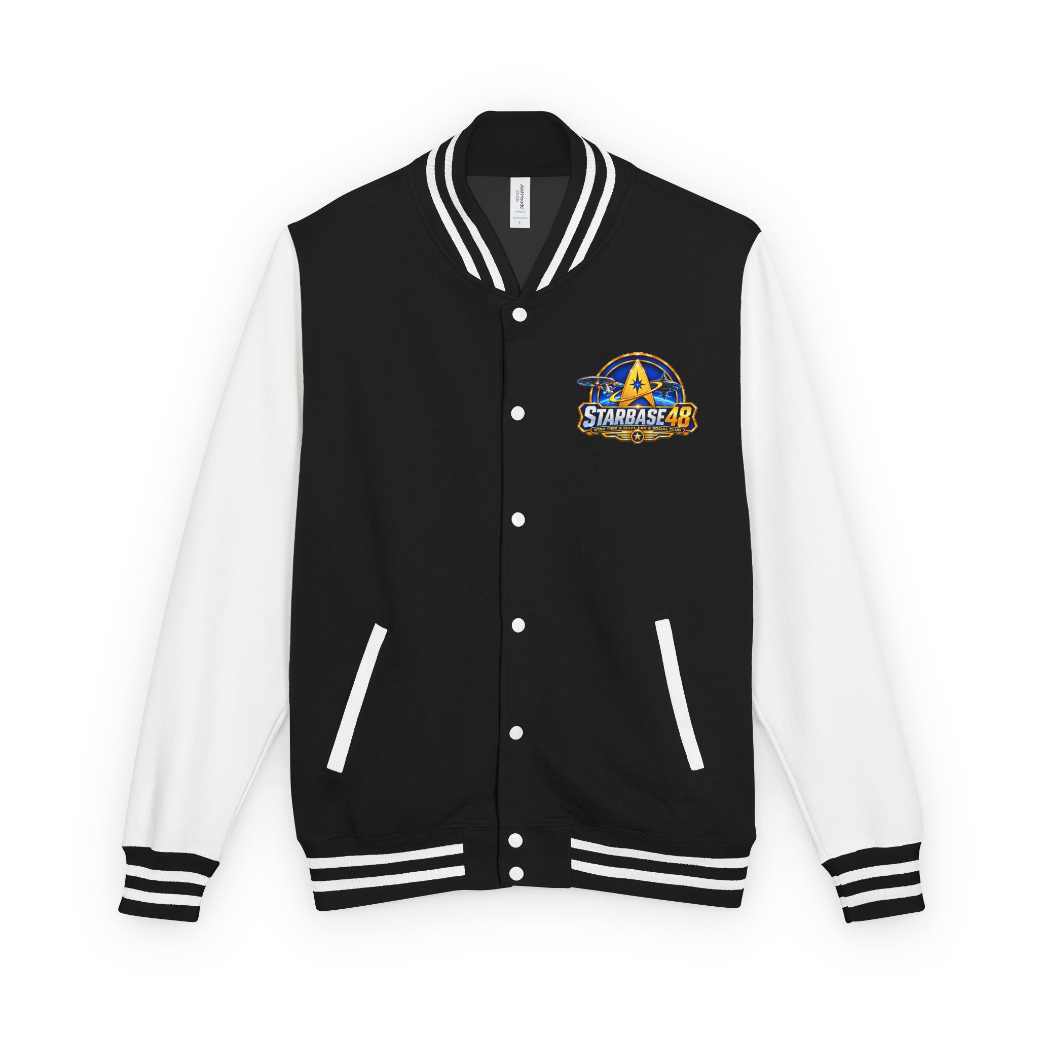 Letterman Jacket — "Proud Member of STARBASE48" Varsity Jacket - Image 13