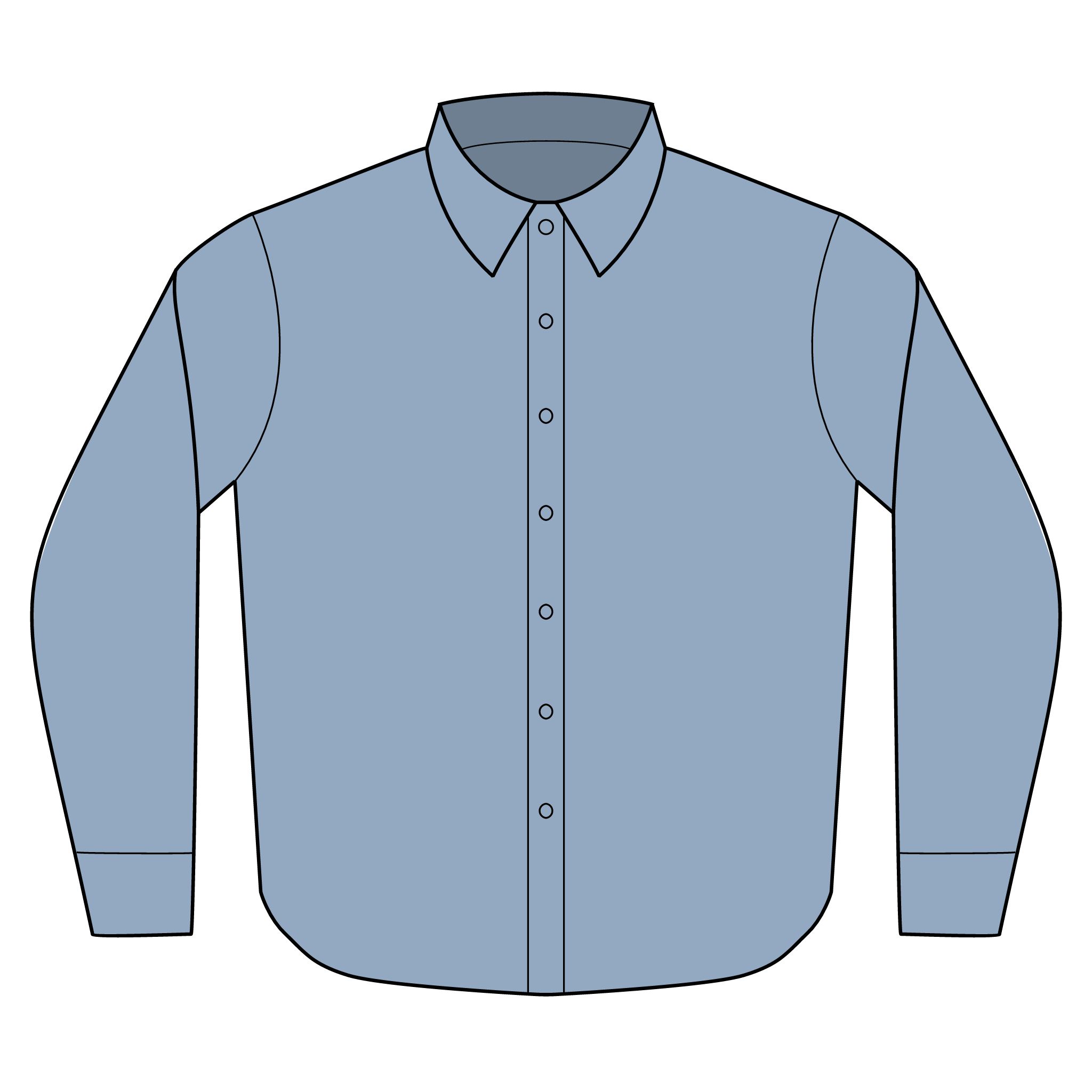 Oxford Shirt — Embroidered 'SCHOOLLEAD' Crest Long Sleeve - Image 4