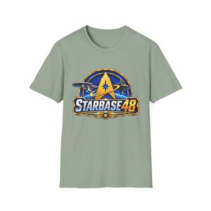 Starbase 48 Logo T-Shirt — Sci‑Fi Spaceship Graphic Tee