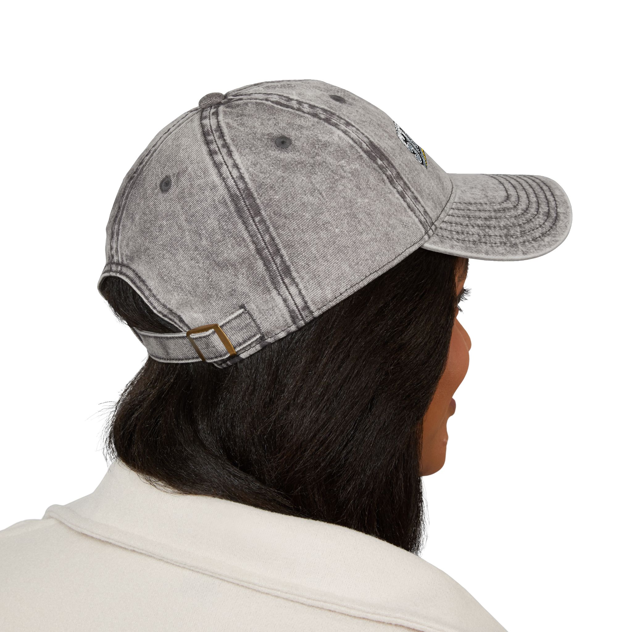 Vintage Embroidered Cap — STARBASE 48 Retro Washed Baseball Hat - Image 4