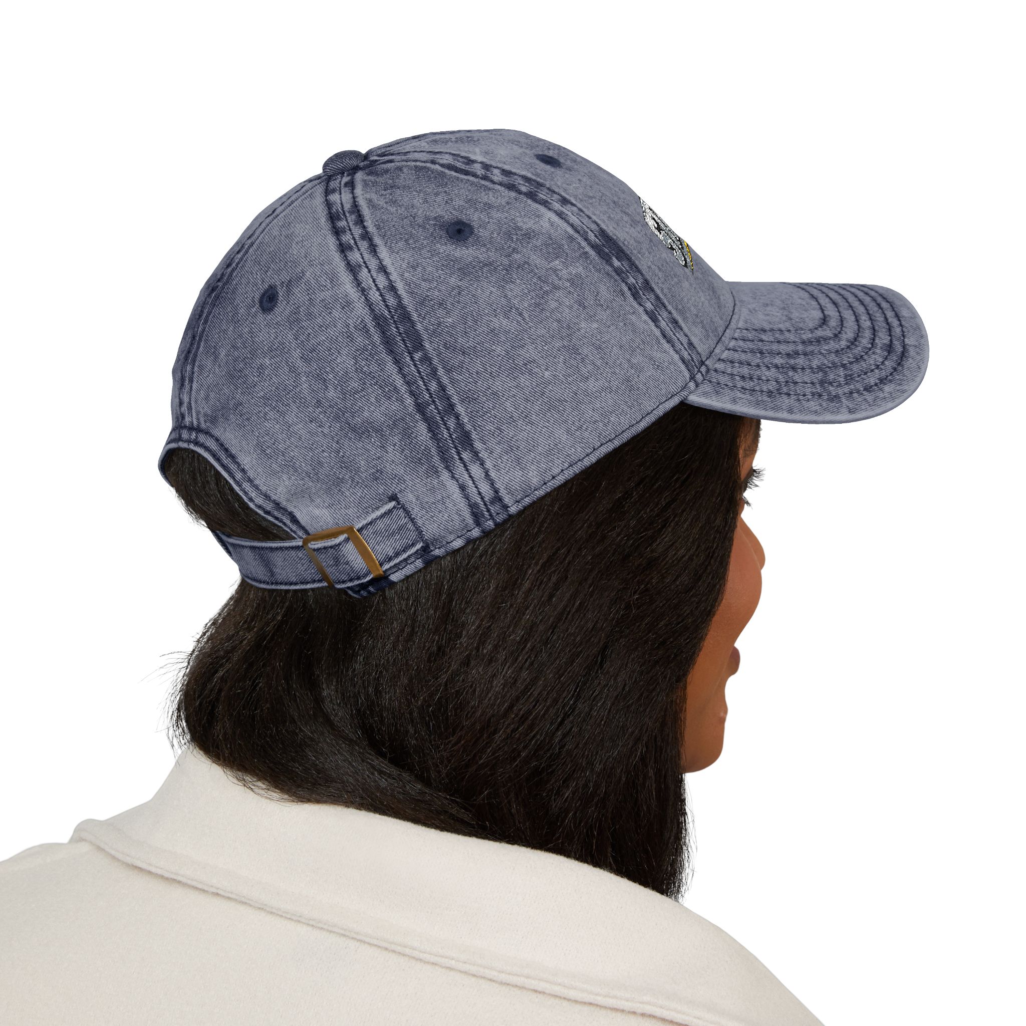 Vintage Embroidered Cap — STARBASE 48 Retro Washed Baseball Hat - Image 12