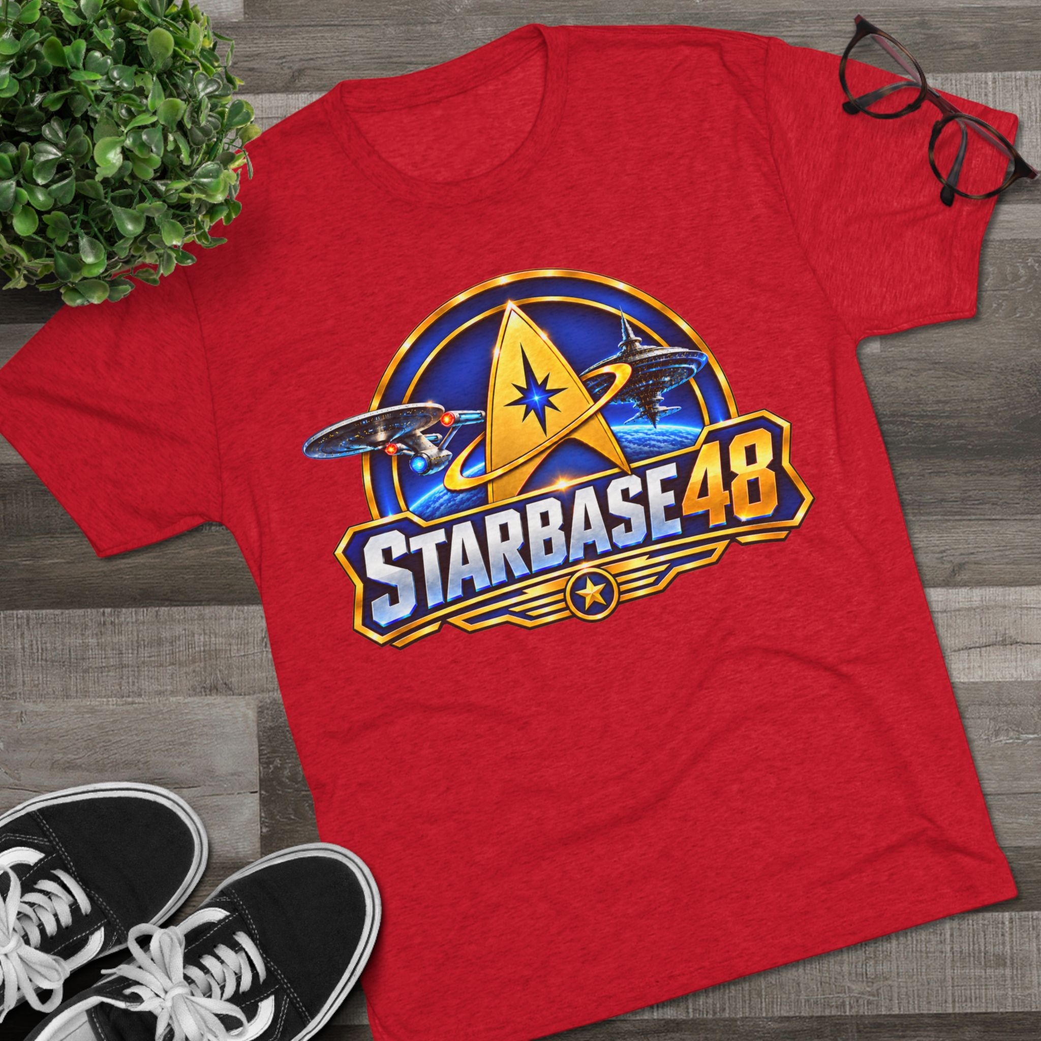 Starbase 48 Logo Tee — Retro Space Exploration T‑Shirt - Image 51
