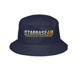 Starbase 48 Bucket Hat — Retro Space Logo Hat