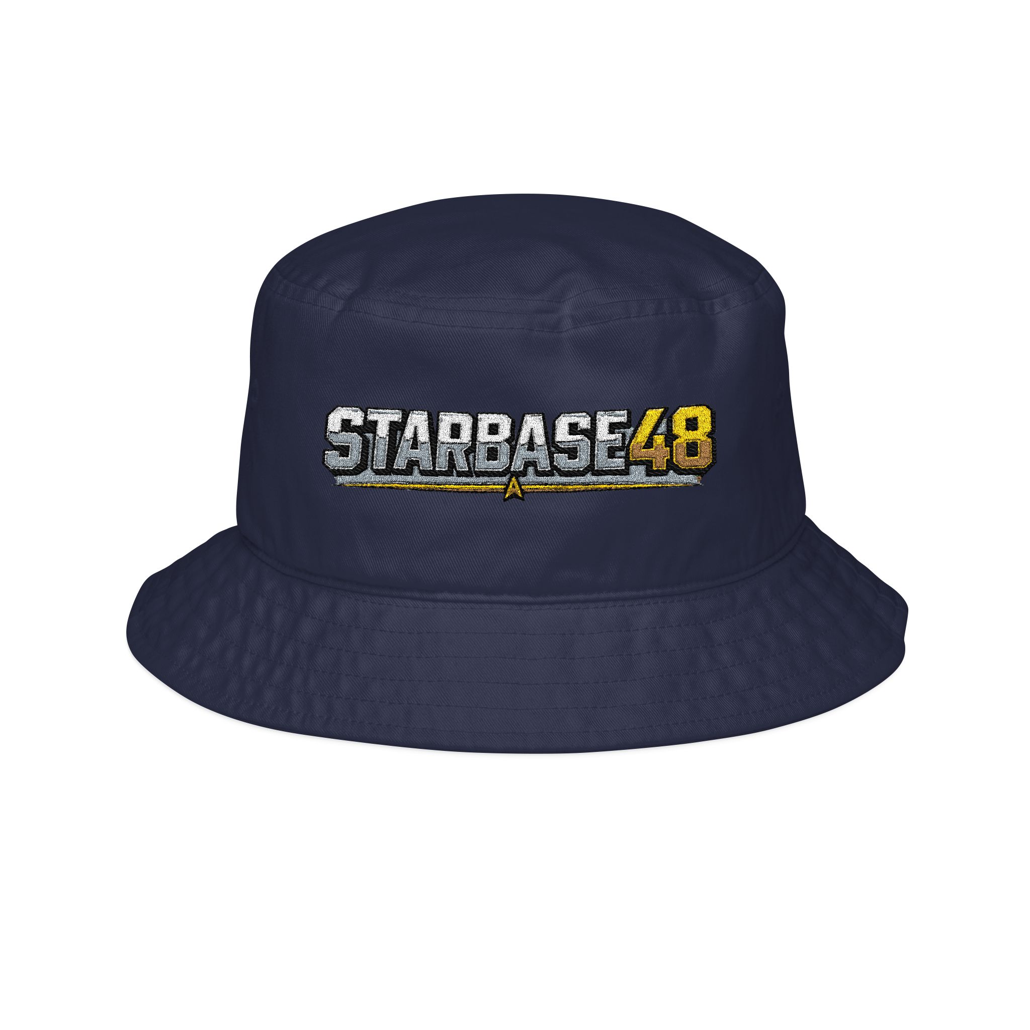 Starbase 48 Bucket Hat — Retro Space Logo Hat
