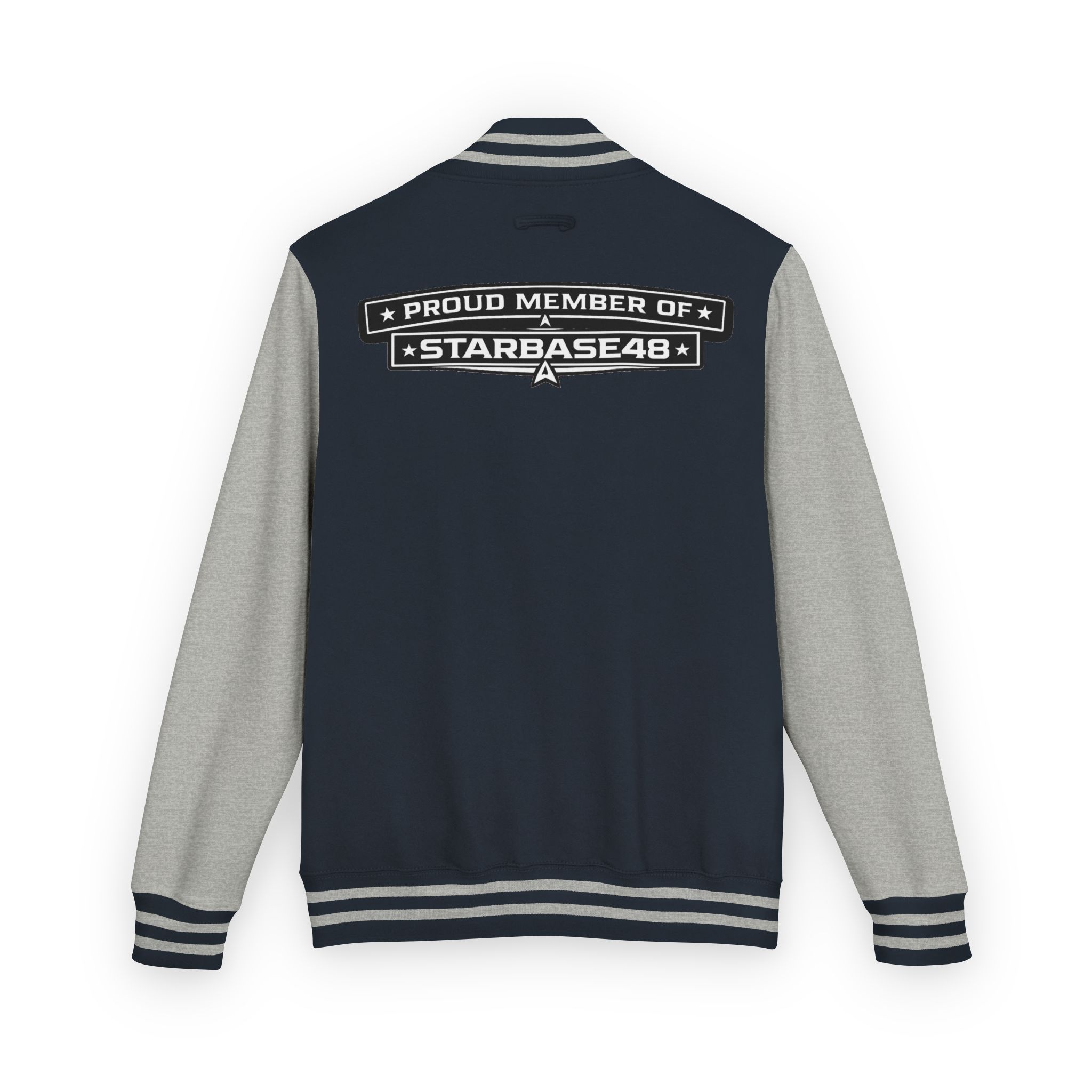 Letterman Jacket — "Proud Member of STARBASE48" Varsity Jacket - Image 3