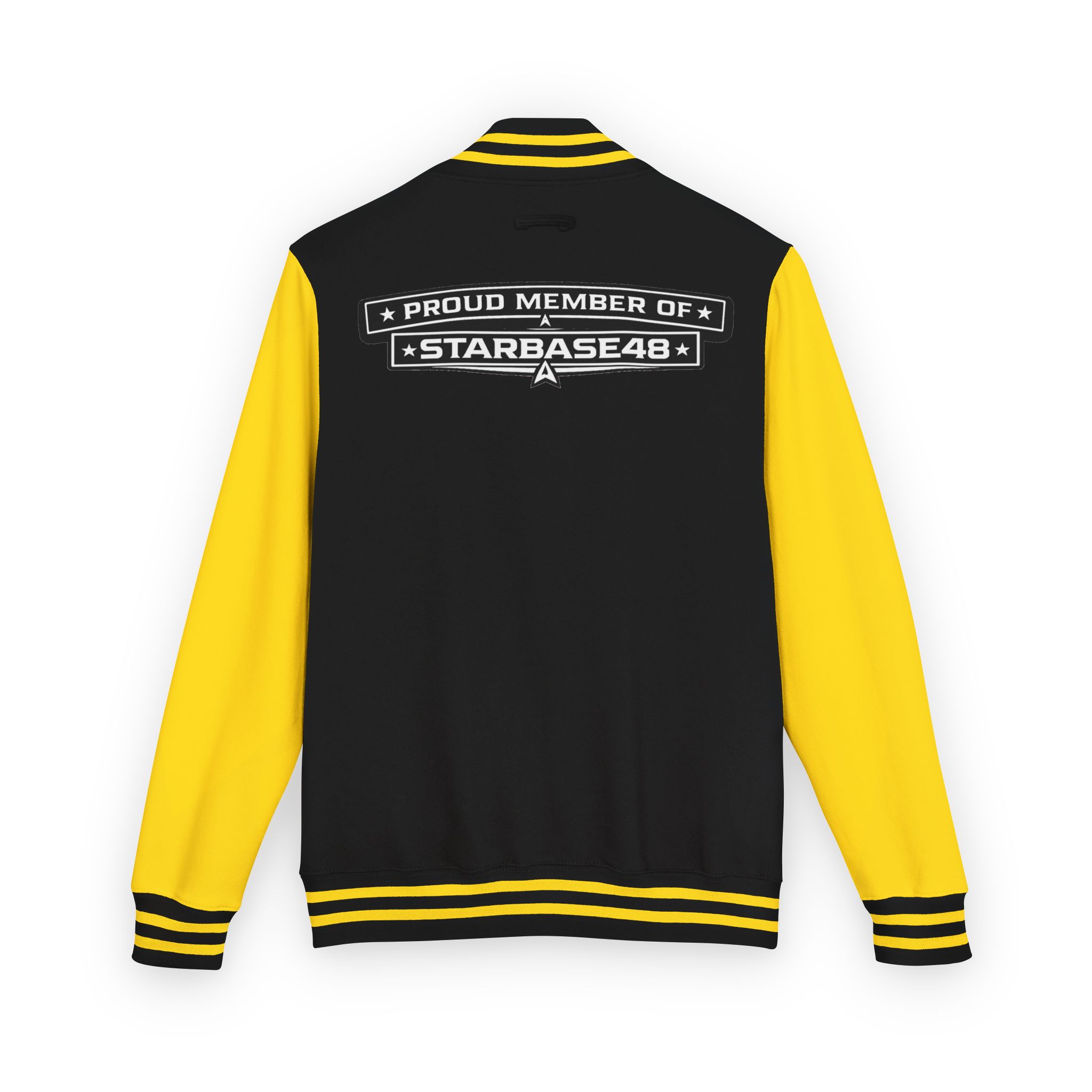 Letterman Jacket — "Proud Member of STARBASE48" Varsity Jacket - Image 30