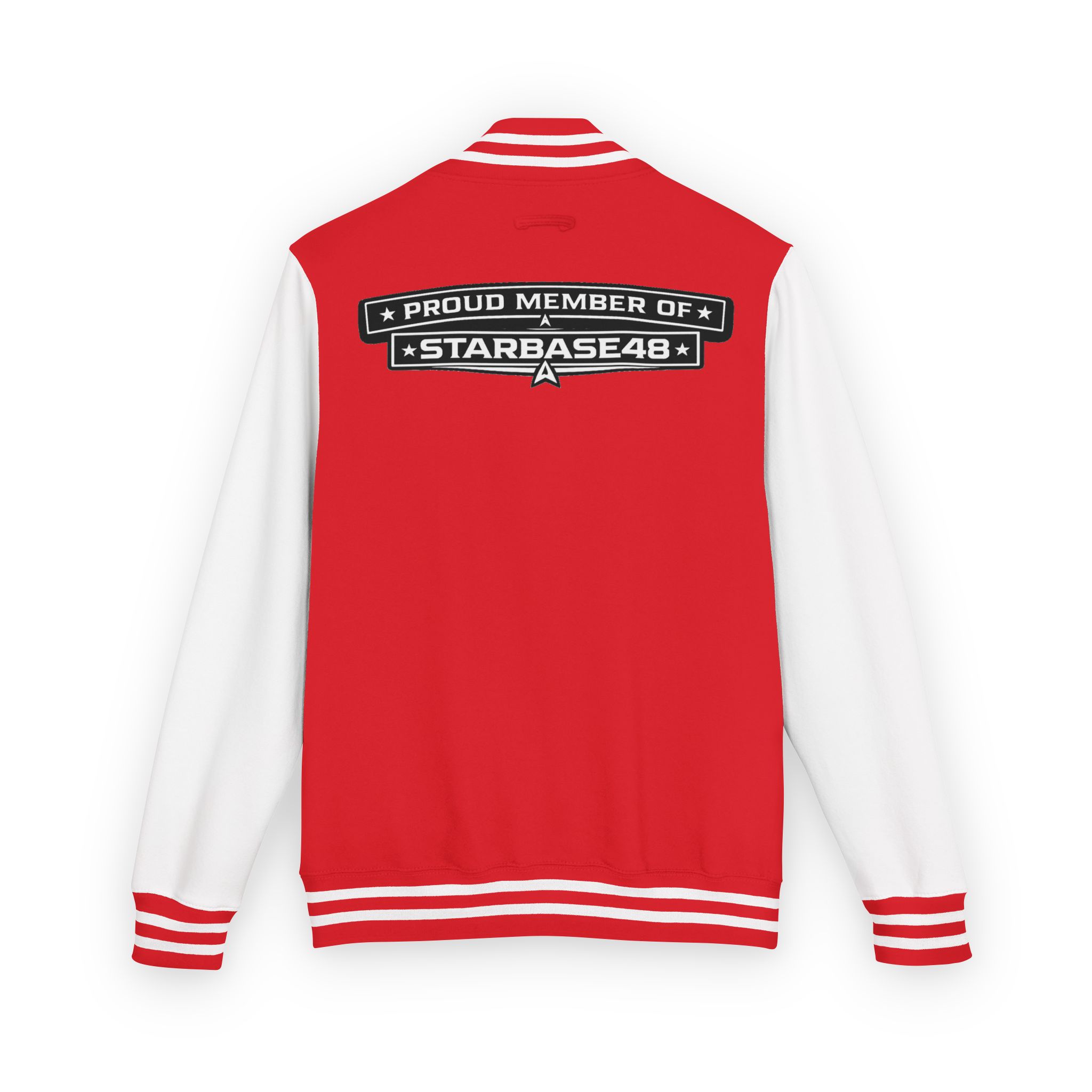 Letterman Jacket — "Proud Member of STARBASE48" Varsity Jacket - Image 6