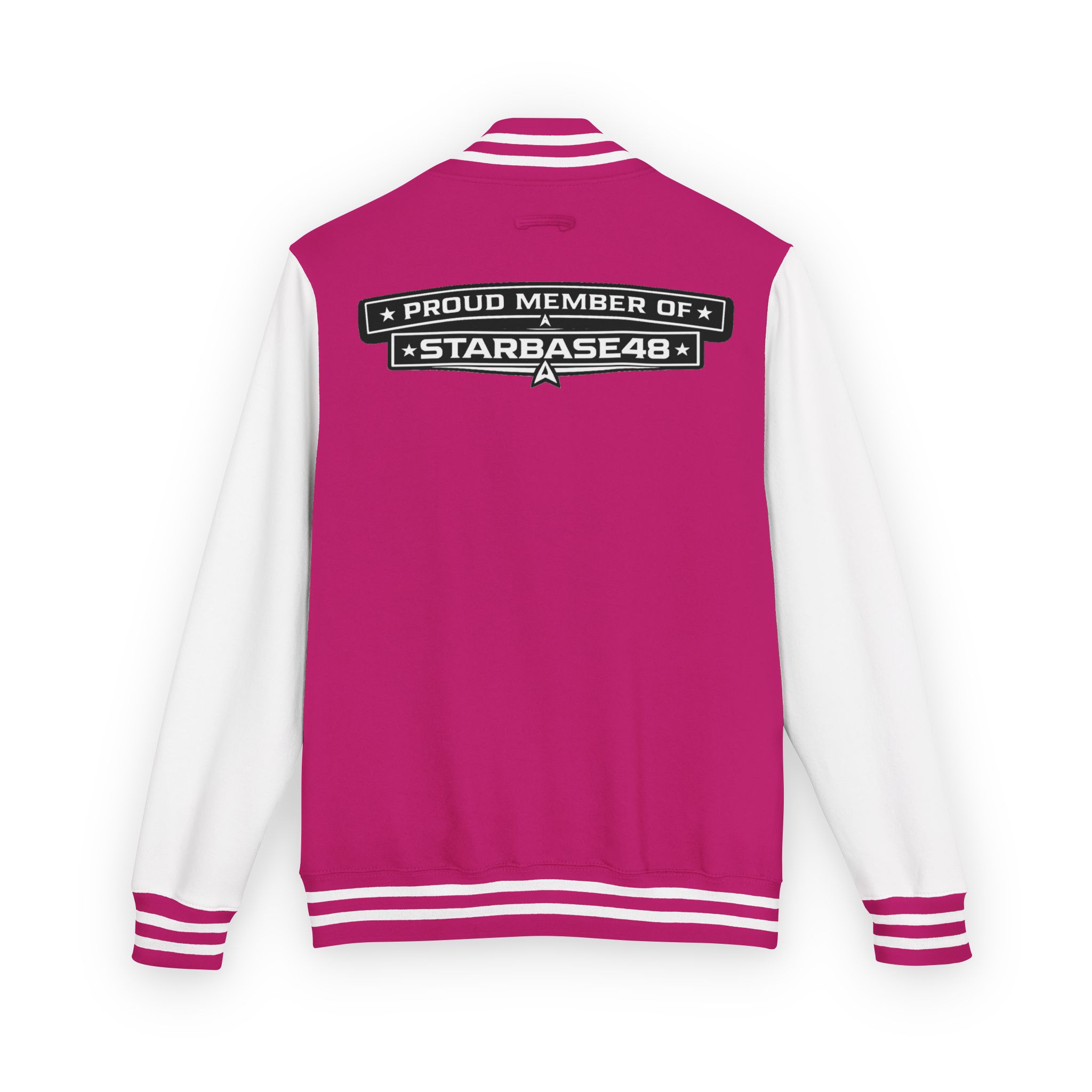 Letterman Jacket — "Proud Member of STARBASE48" Varsity Jacket - Image 10