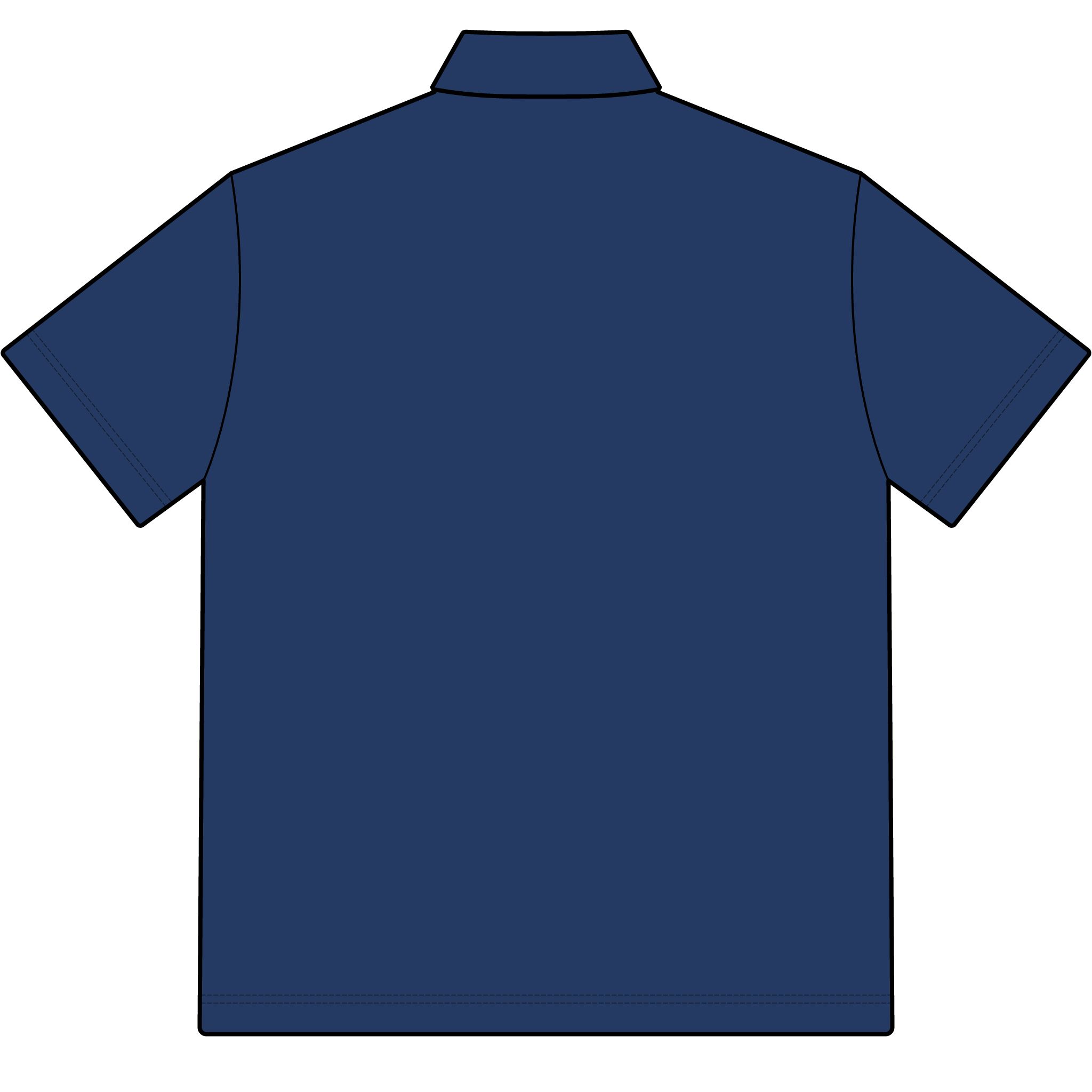Eclipse Stretch Polo — Embroidered Starbase 49 Logo Performance Shirt - Image 3