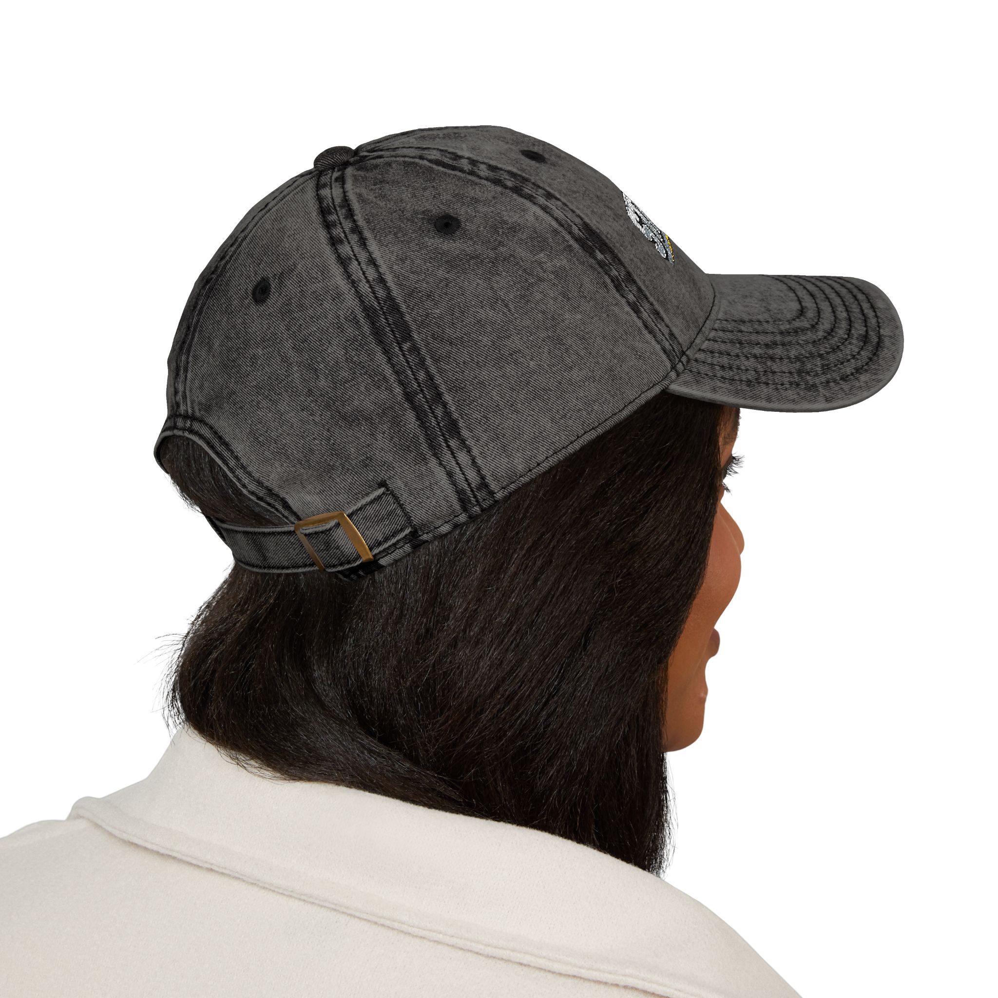 Vintage Embroidered Cap — STARBASE 48 Retro Washed Baseball Hat - Image 8